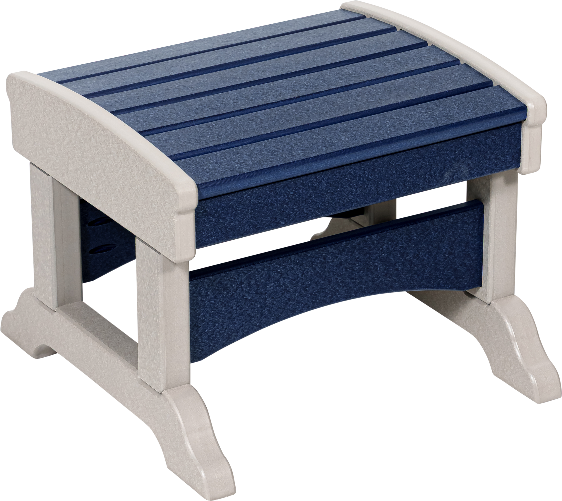 Amish-Made Stationary Ottoman – Durable Outdoor Seating | Beaver Dam Outdoor