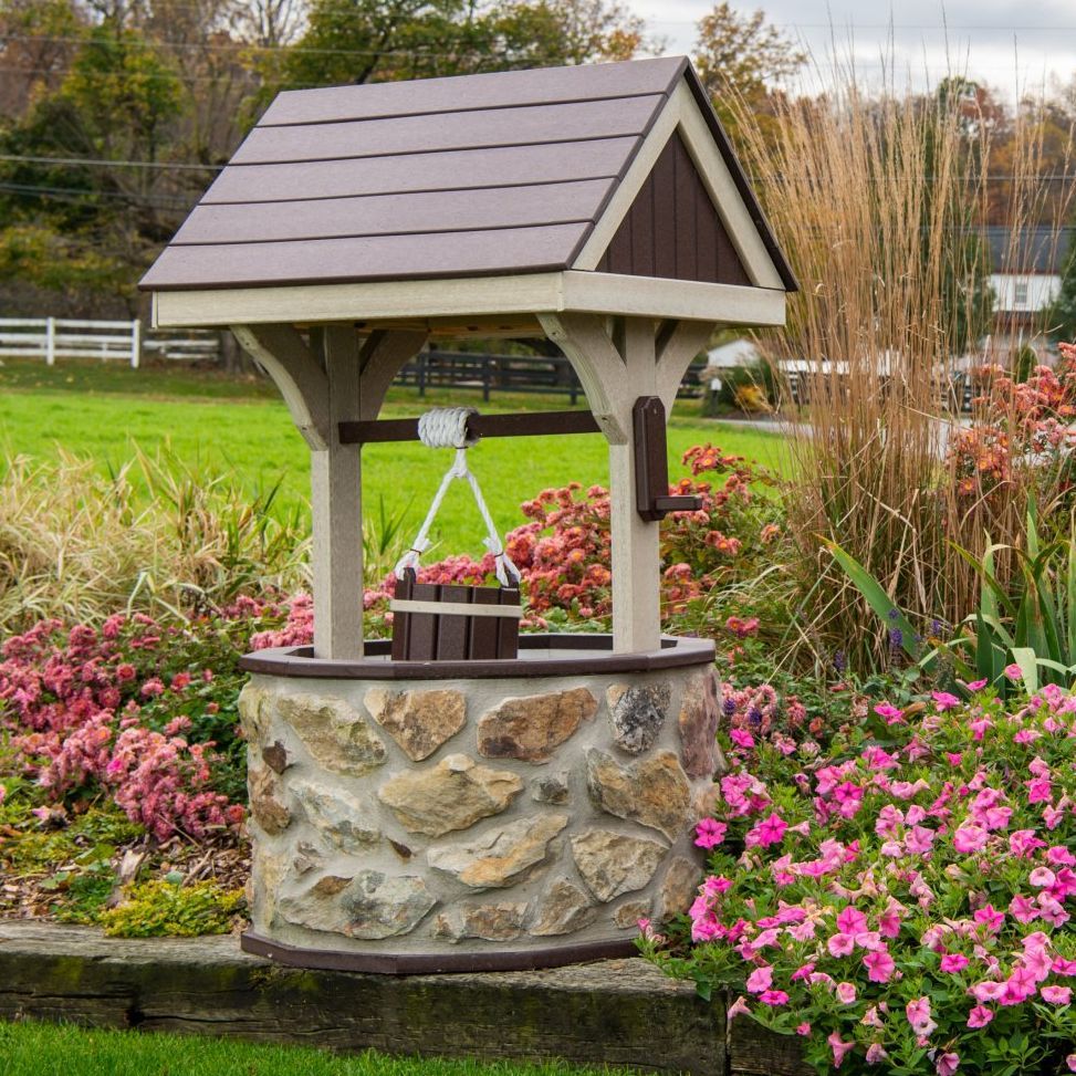 The Storied Past & Symbolism of the Wishing Well: History + Origins of Wishing Well Decor view 3