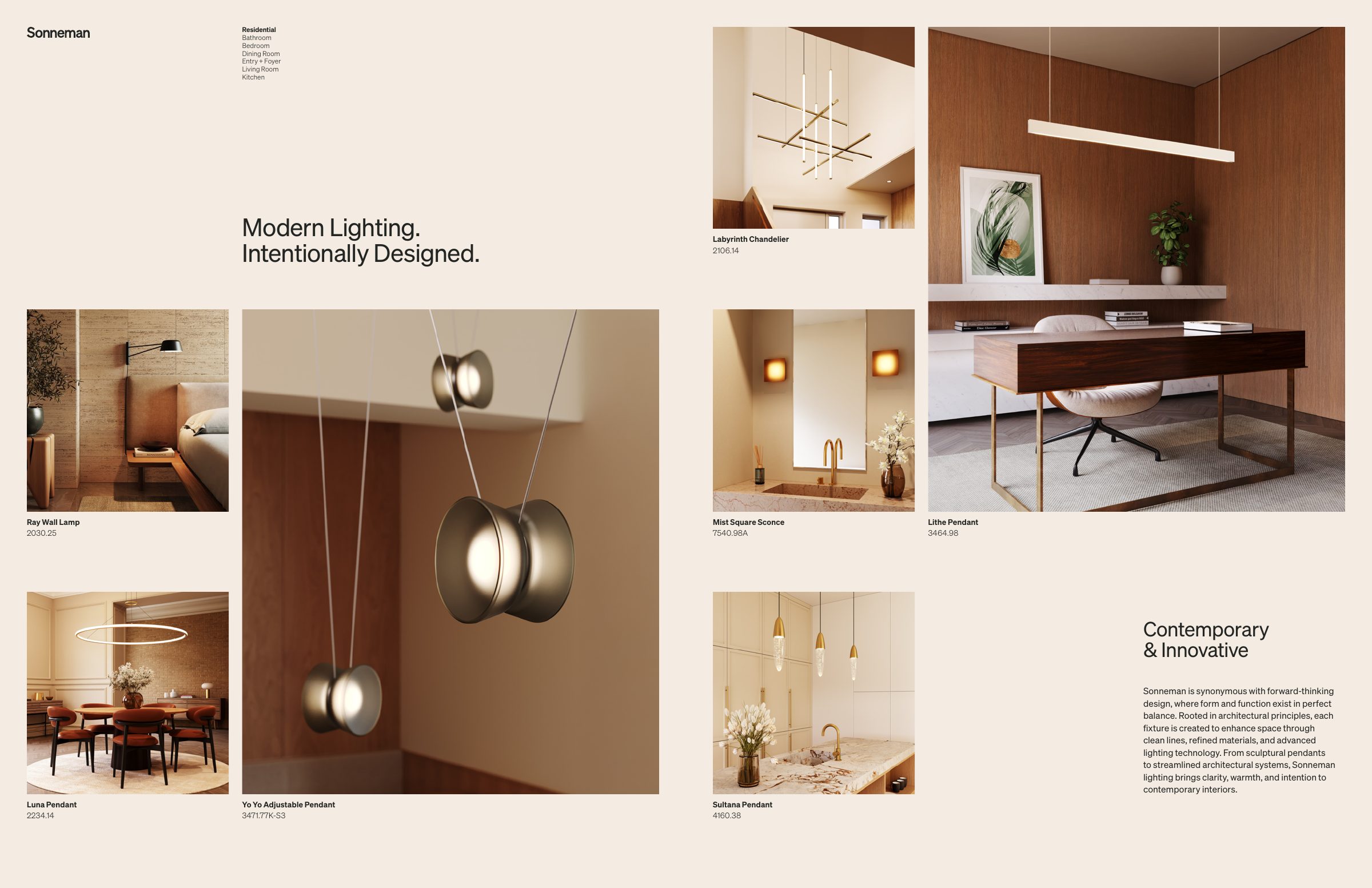 2025 Sonneman Lookbook — PDF page 2