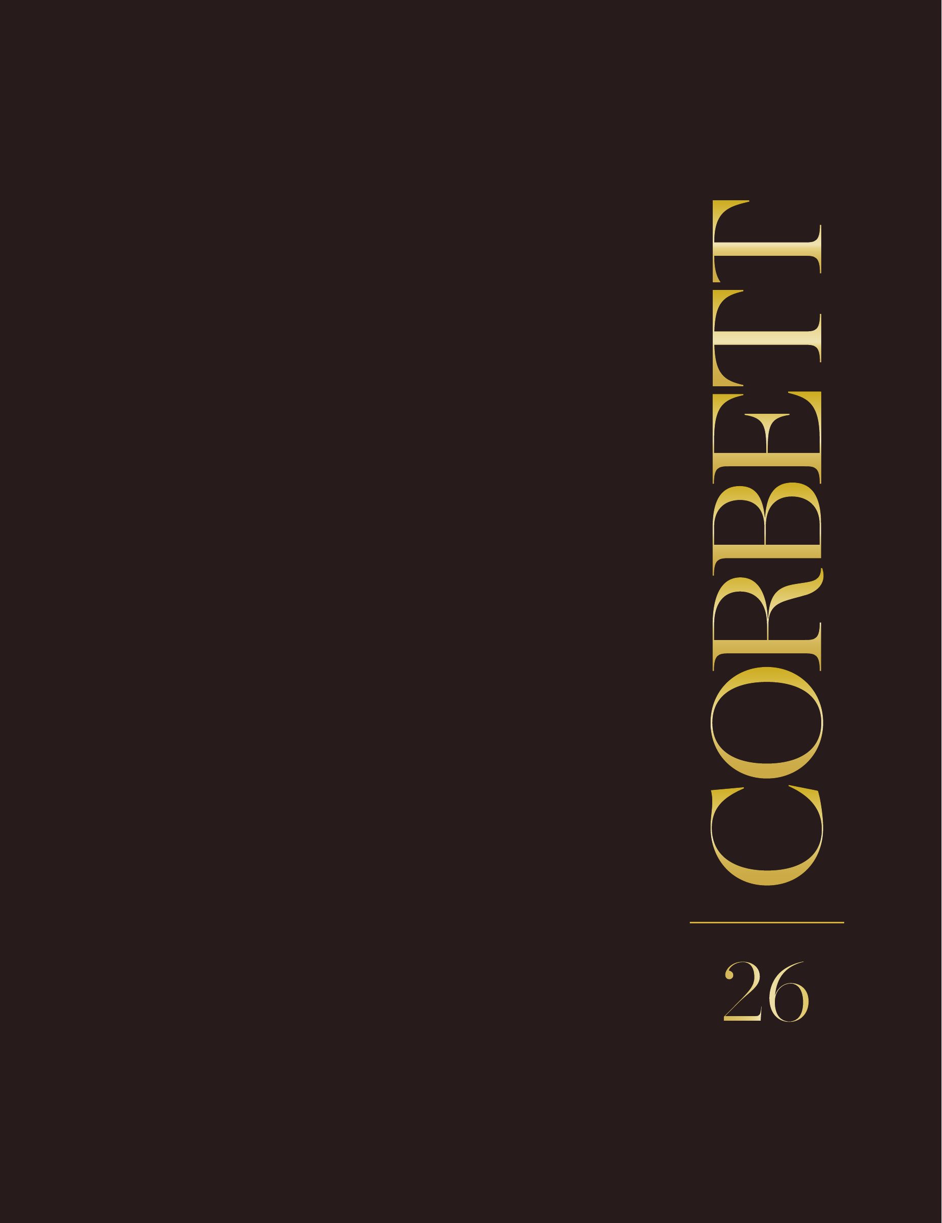 2026 Corbett Master Catalog cover
