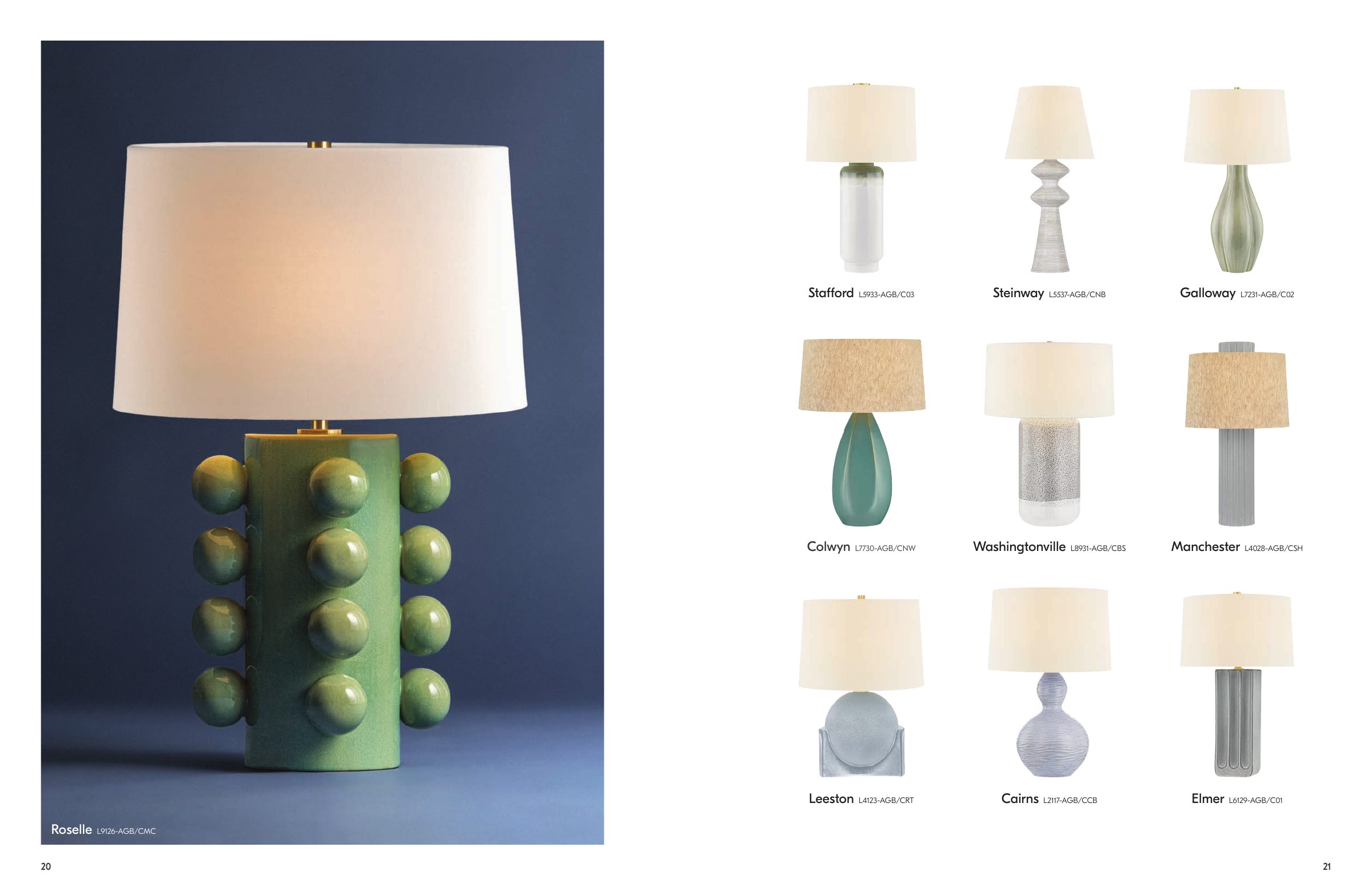 HVLG Table Lamp Lookbook — PDF page 12