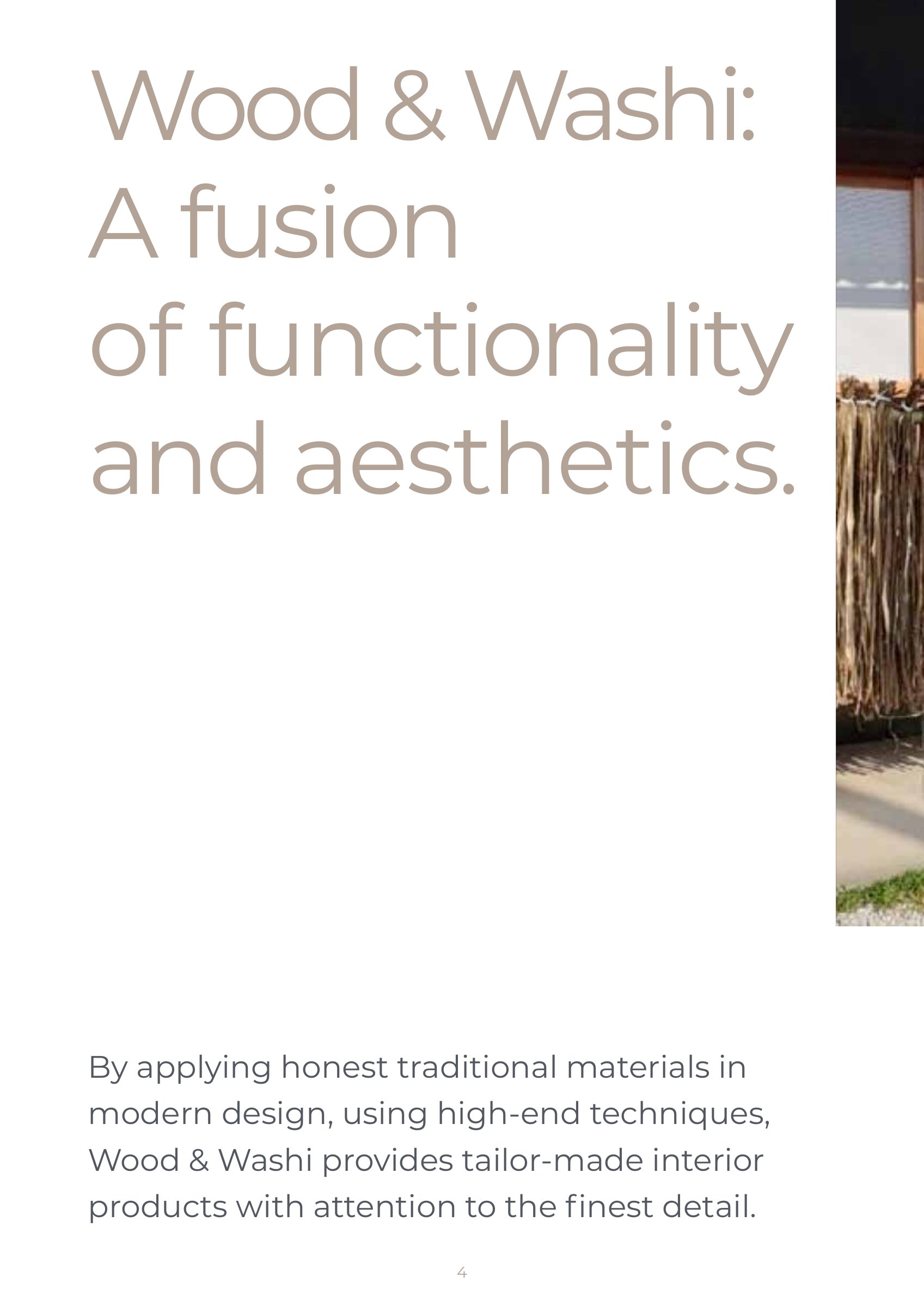Wood & Washi Catalog — page 4