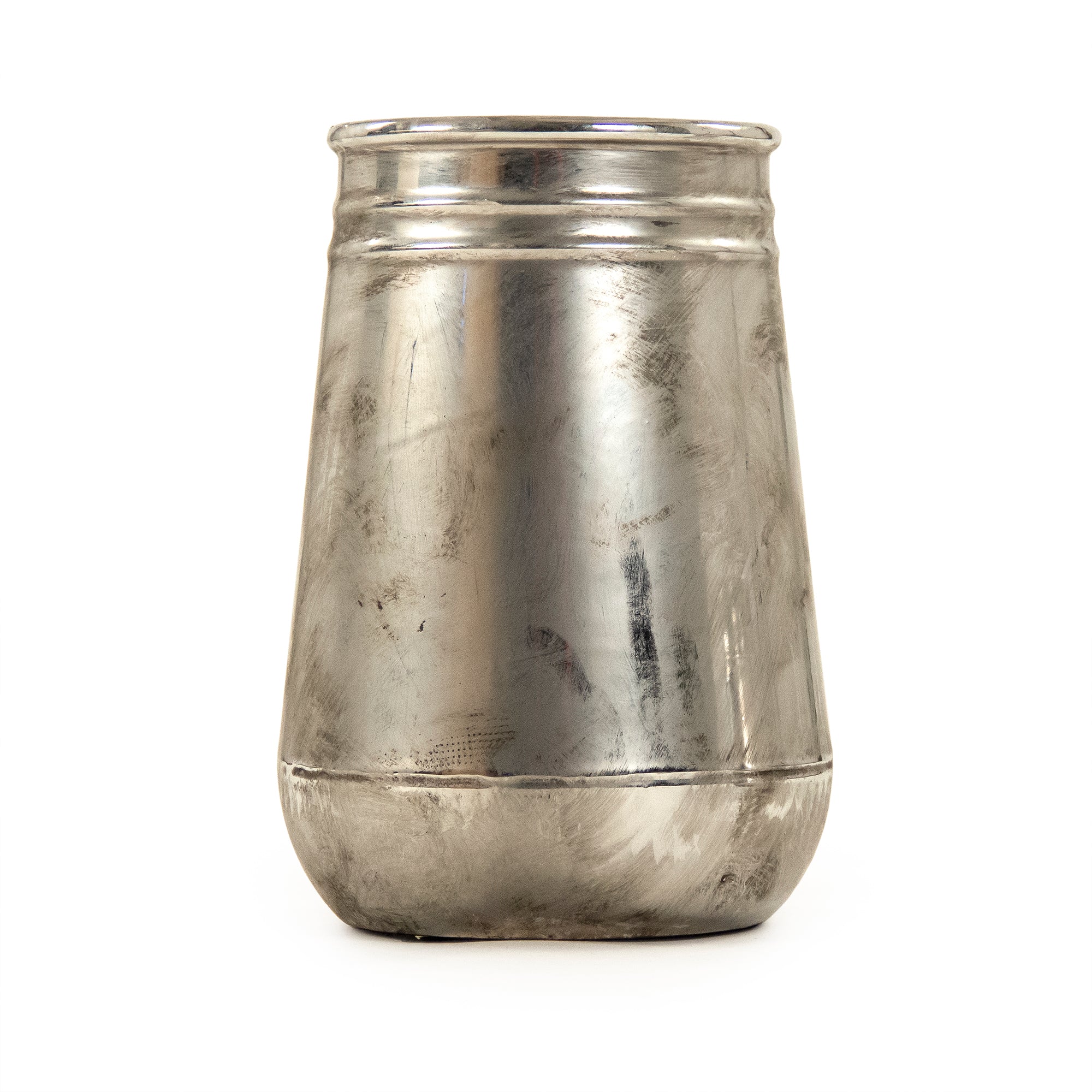 Lucienne Metallic Ceramic Vase