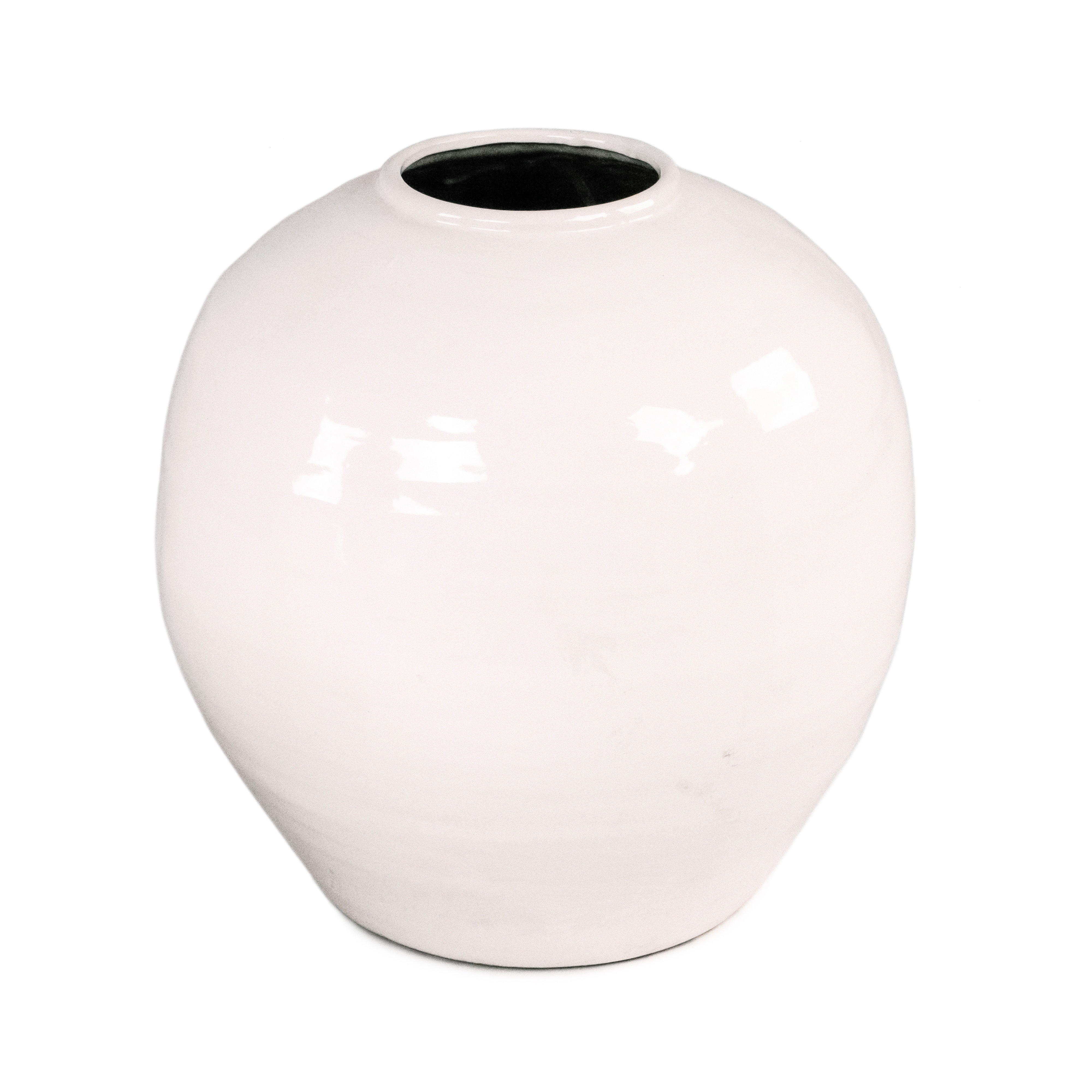 Liora White Glaze Ceramic Vase
