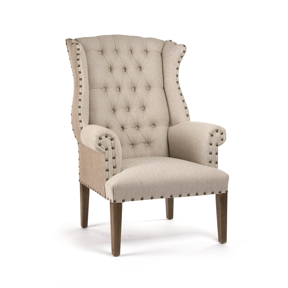 #10 Tufted Wingback Chair