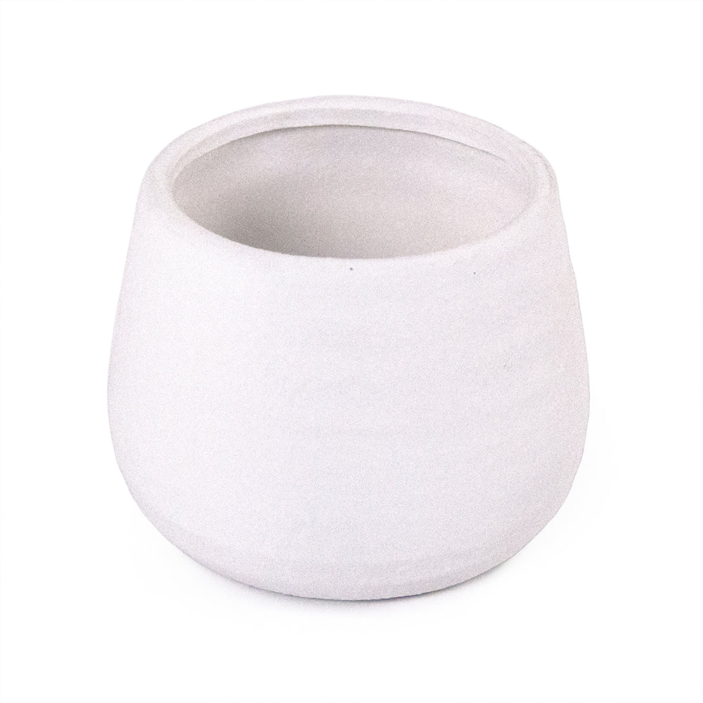 Noma White Ceramic Vase
