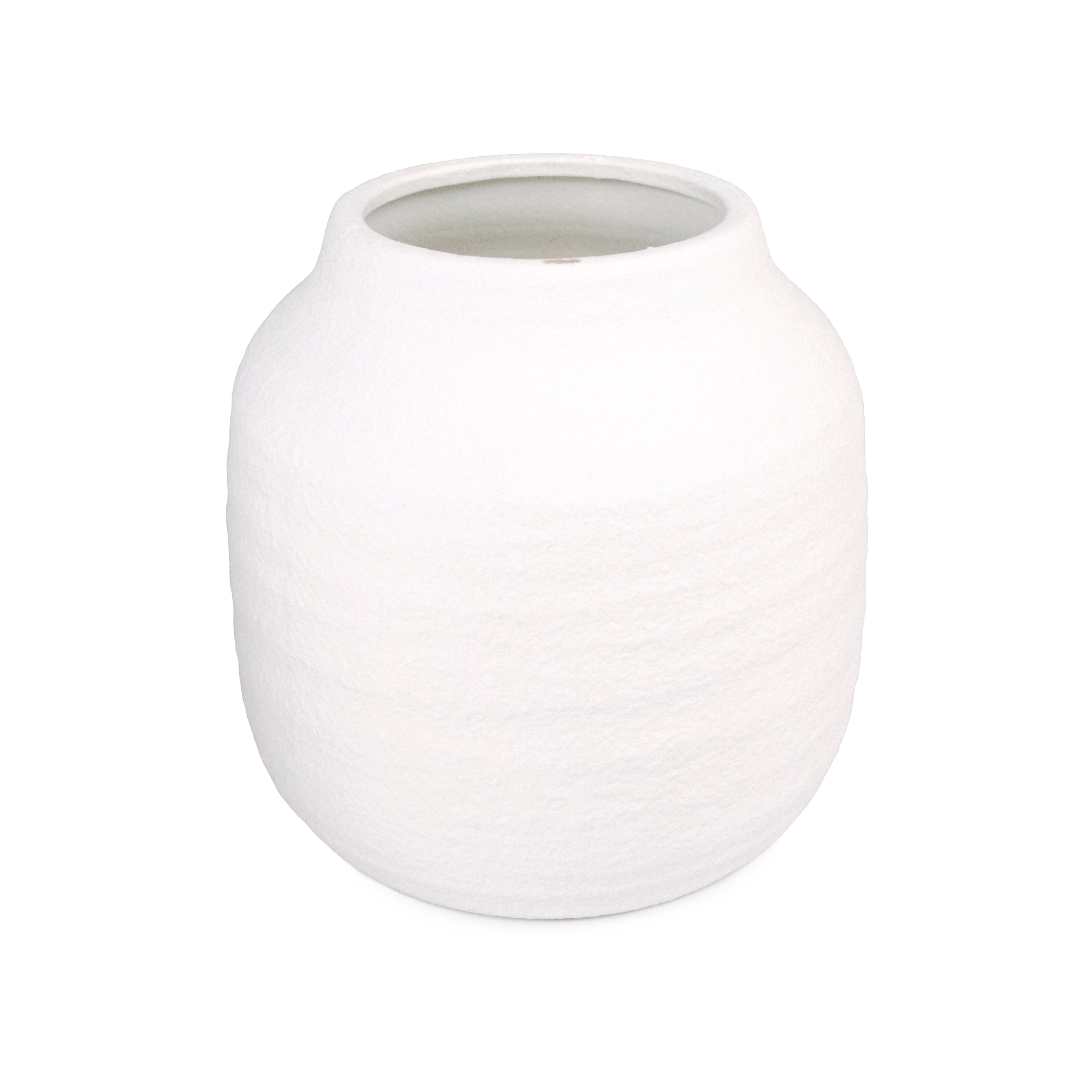 Matte White Vase