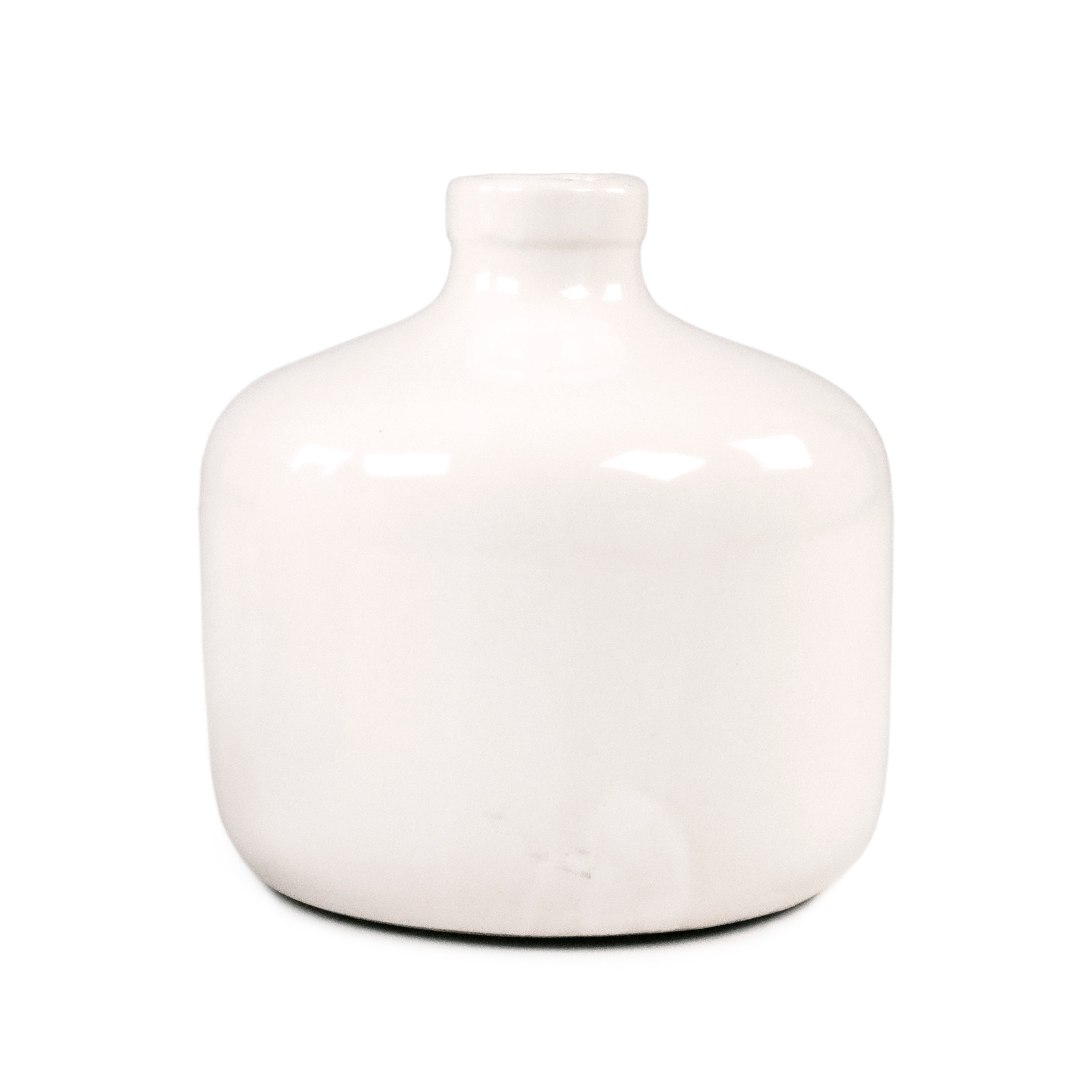 Classic White Decorative Jar Medium