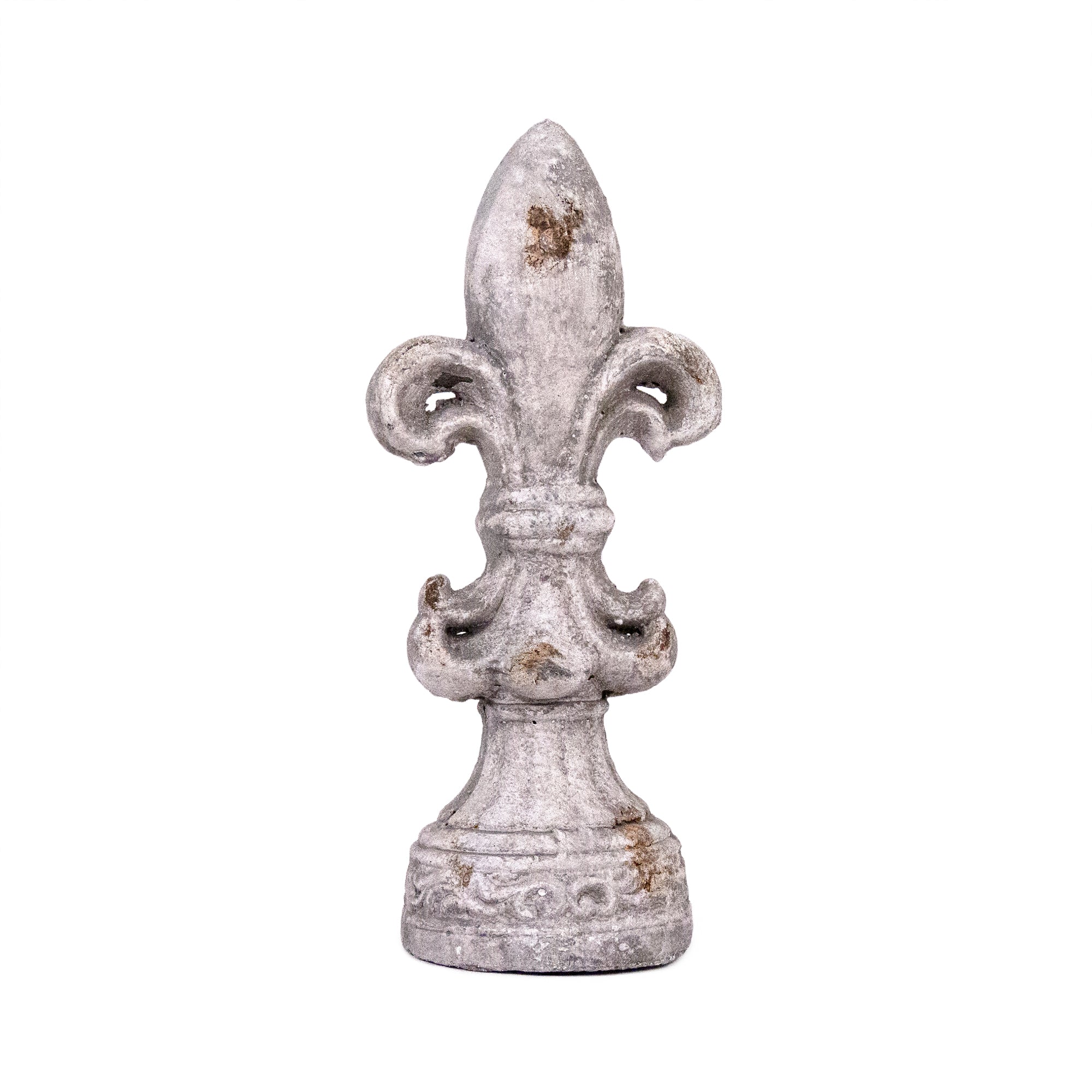 Weathered Fleur-de-Lis Finial