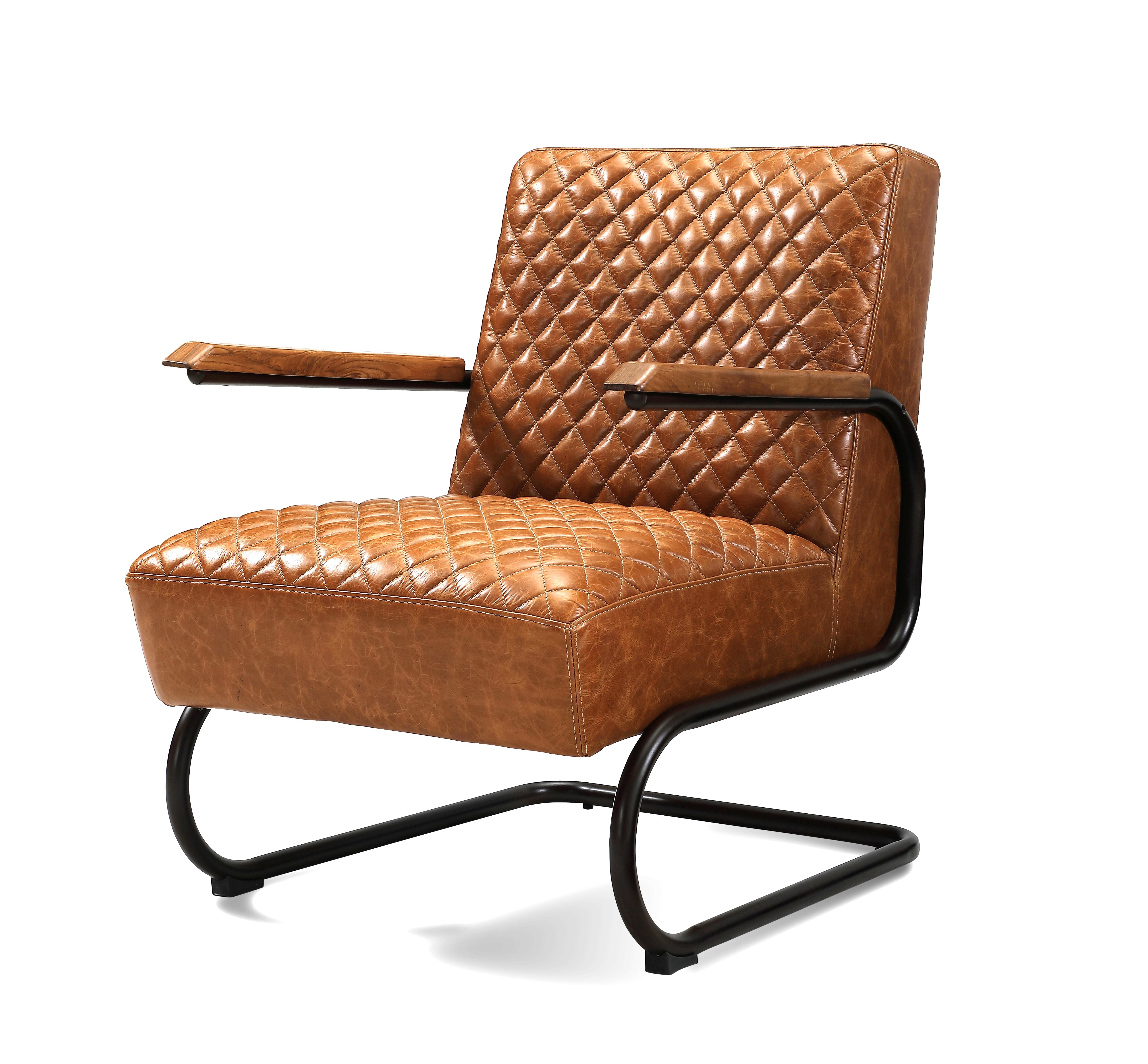 Sergio Leather Arm Chair