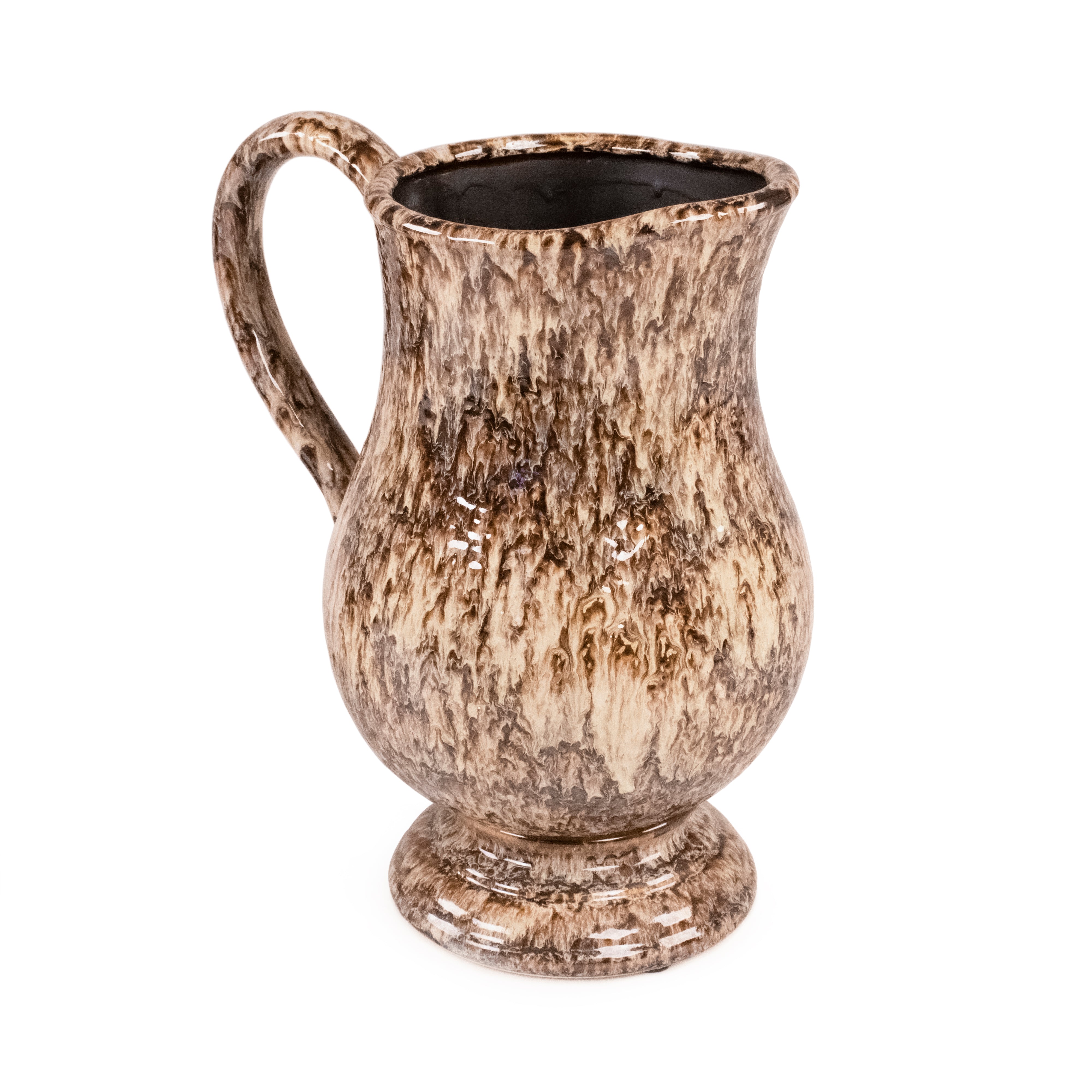 Bramble Glaze Ceramic Pitcher