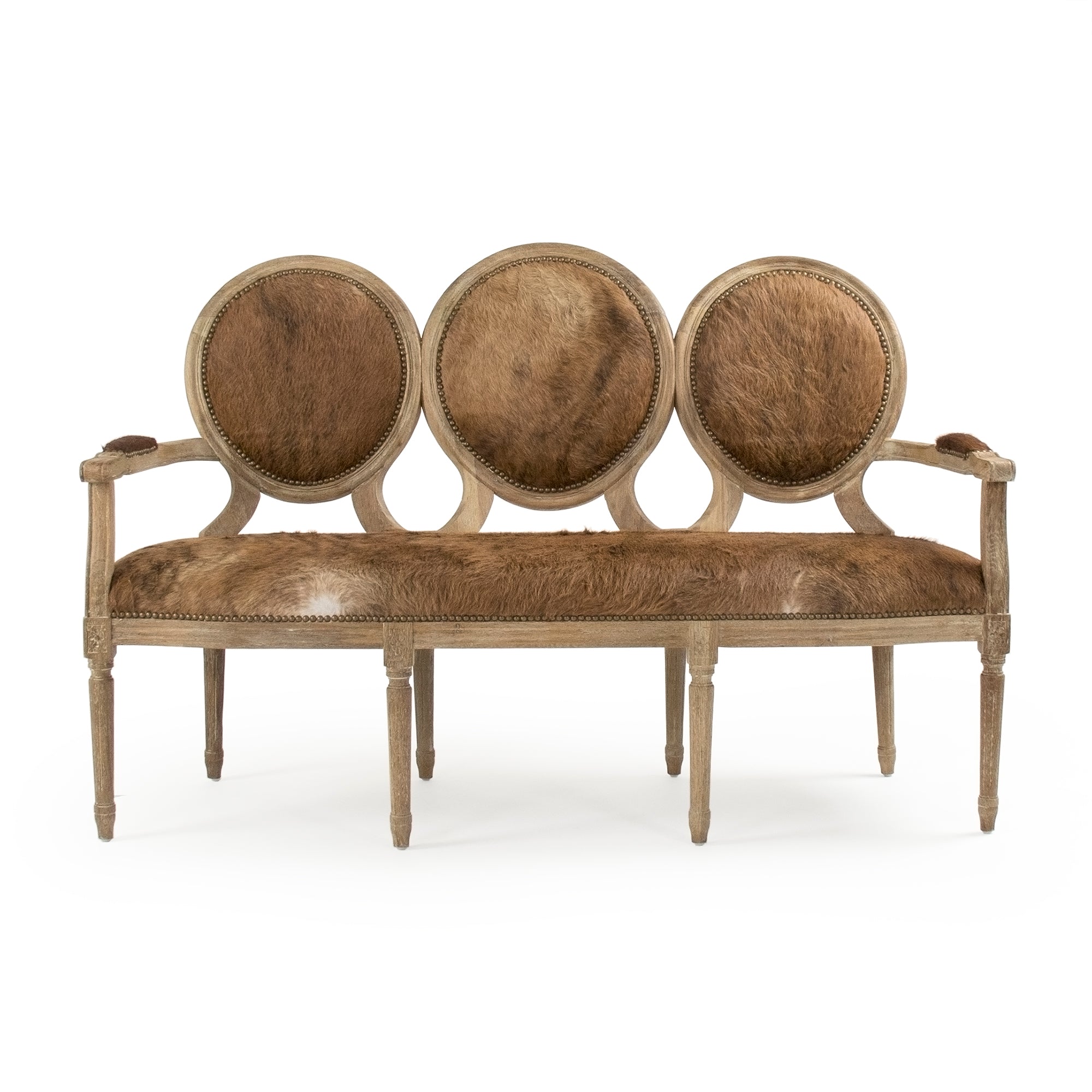Medallion Cowhide Chair B009-3 E272 Cow EL