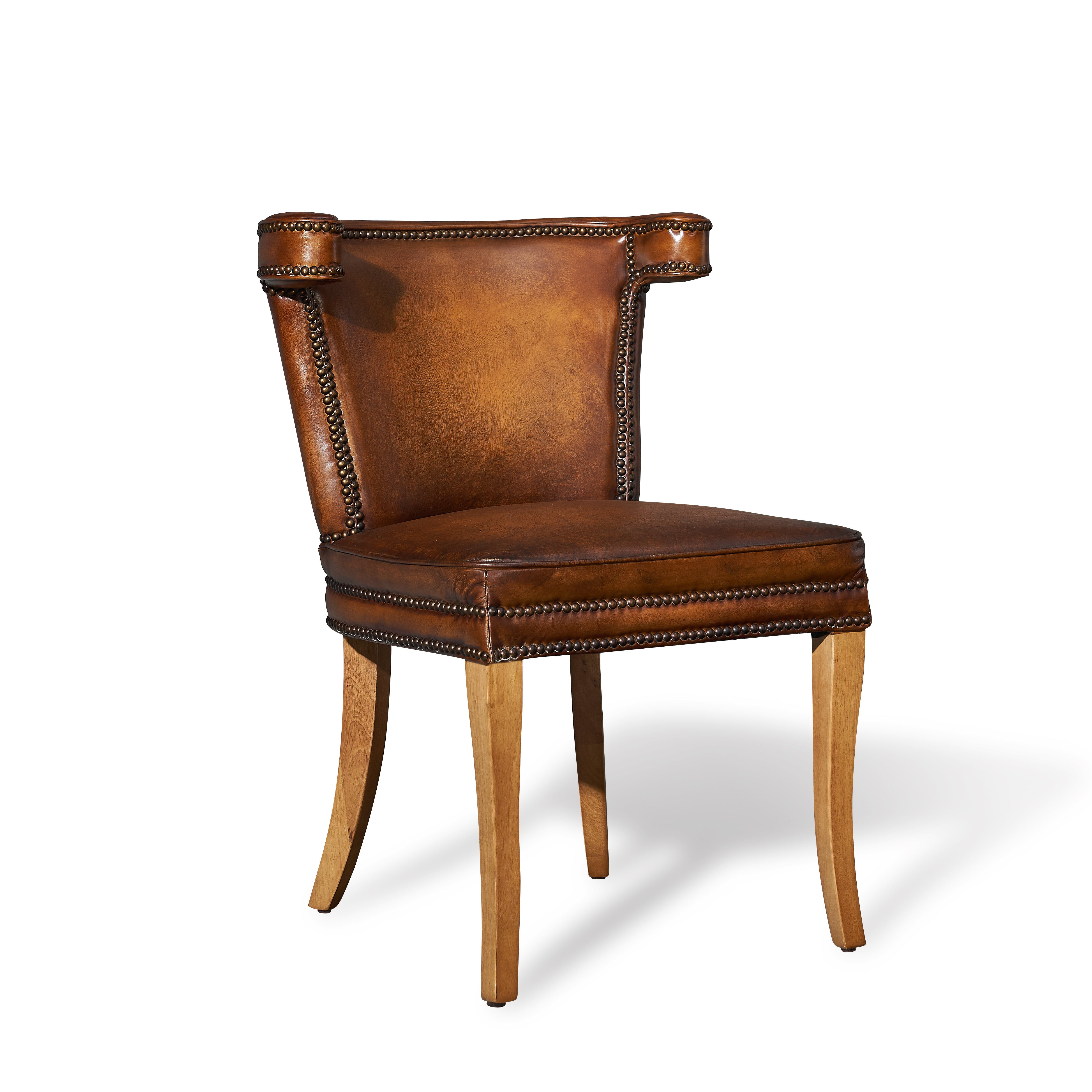 Luca Leather Side Chair NH