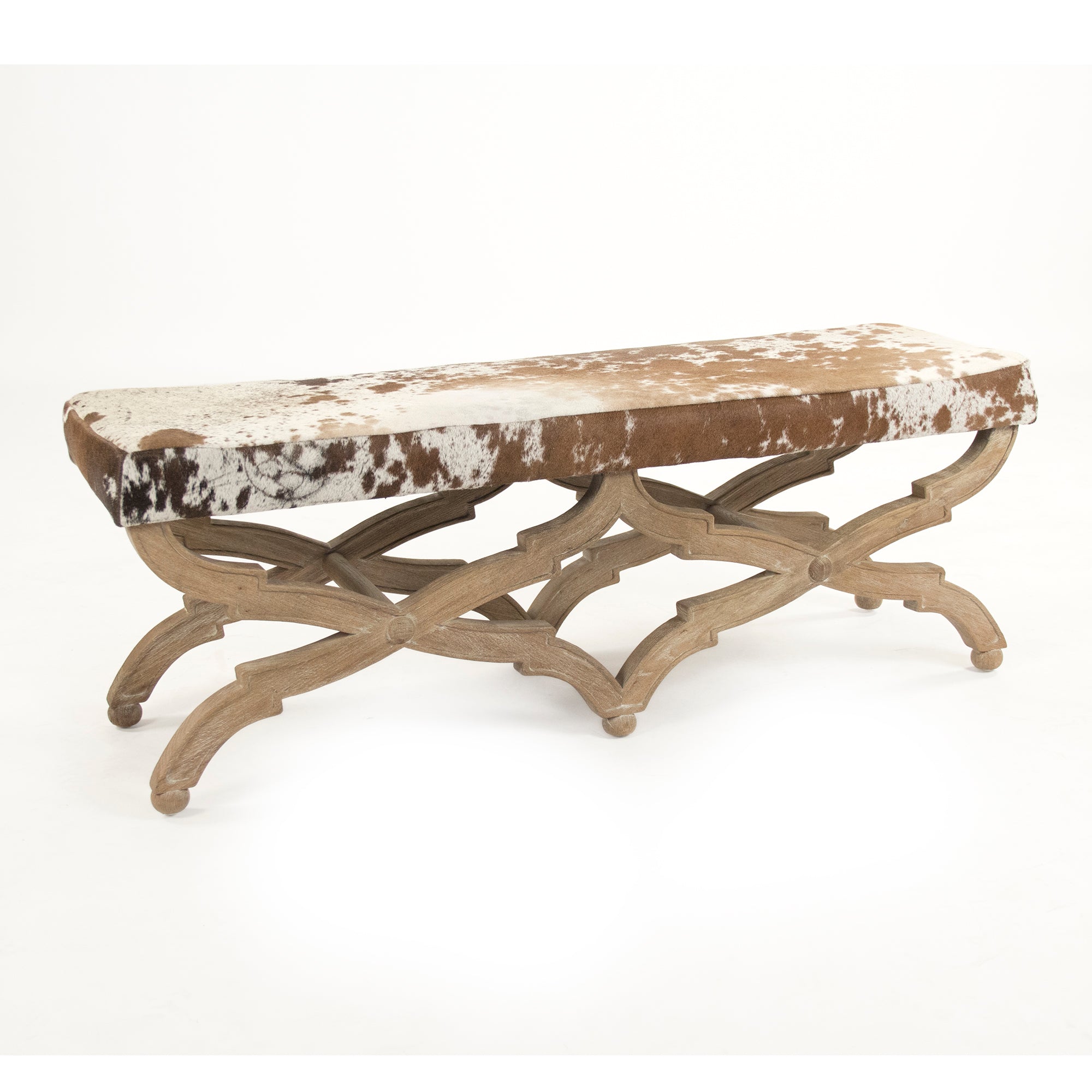 Cow Hide Bench CF163 E272 Cow SPBRW