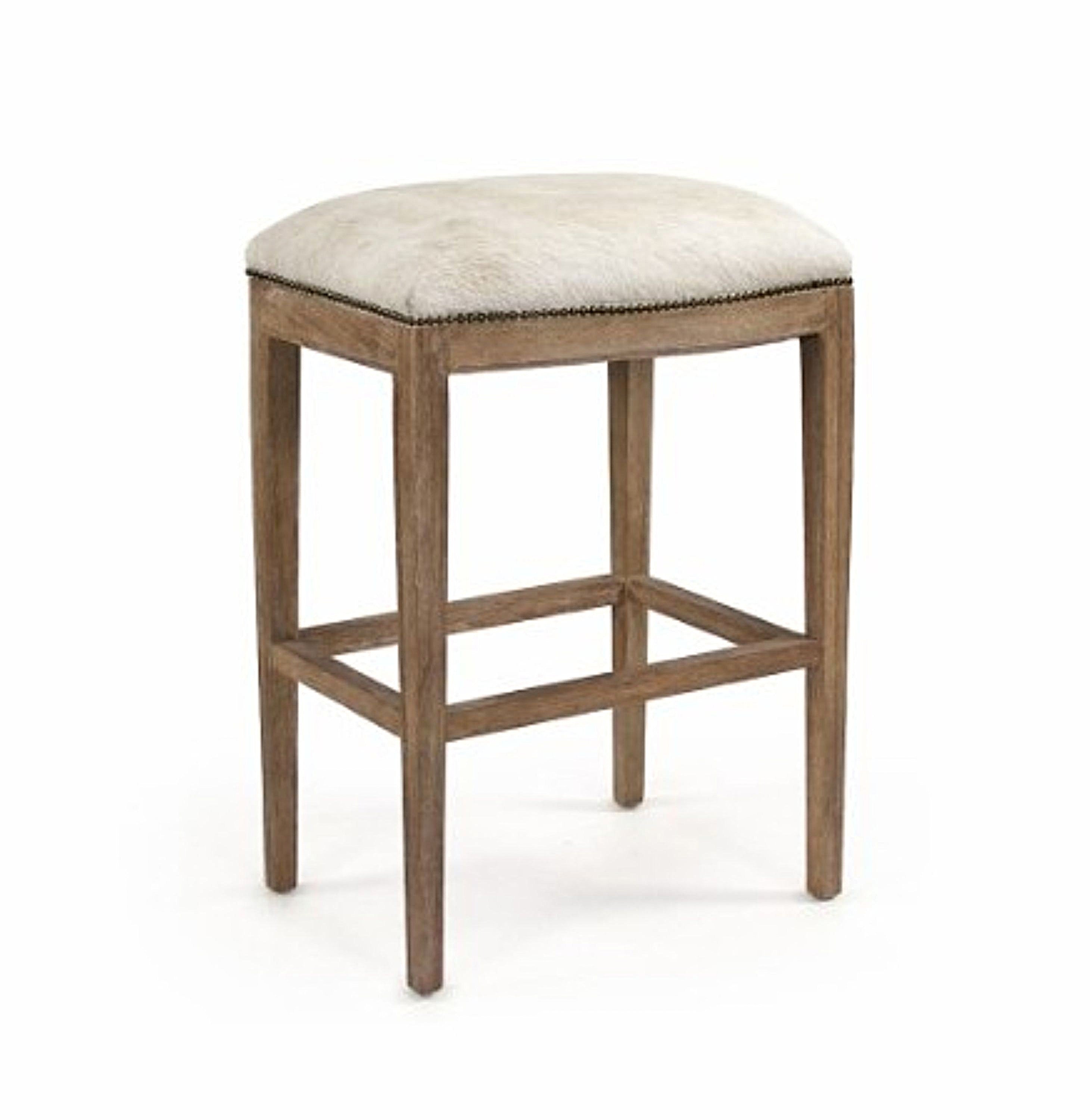 Cora Cowhide Bar / Counter Stool