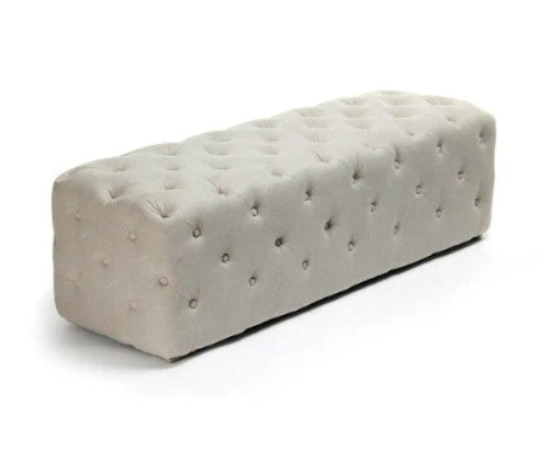 Oliver Tufted Bench