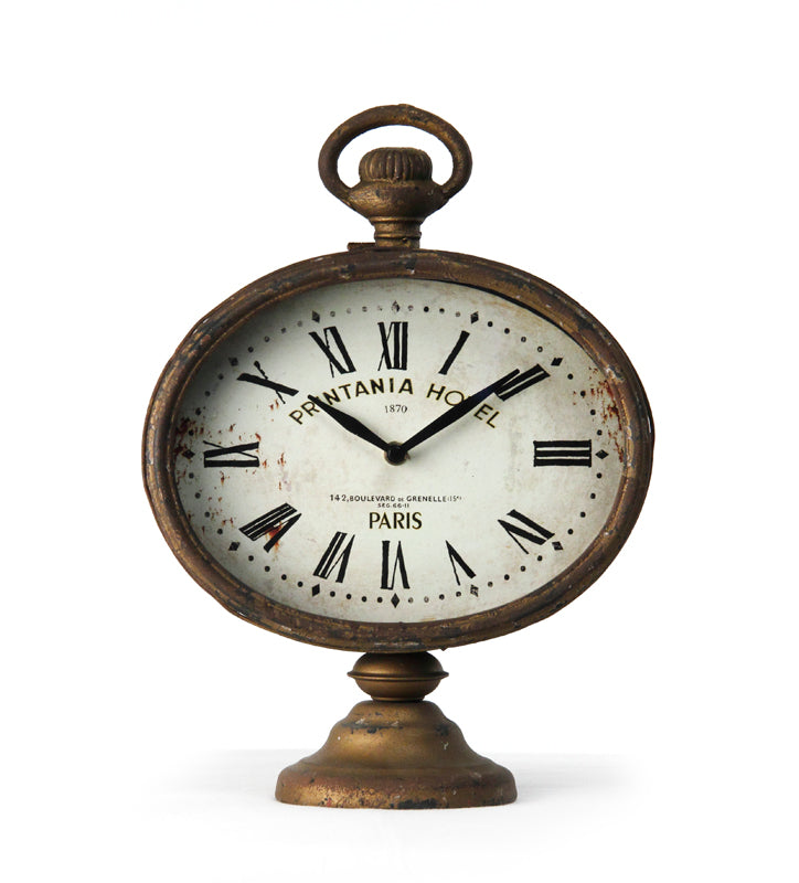 Auberge Table Clock