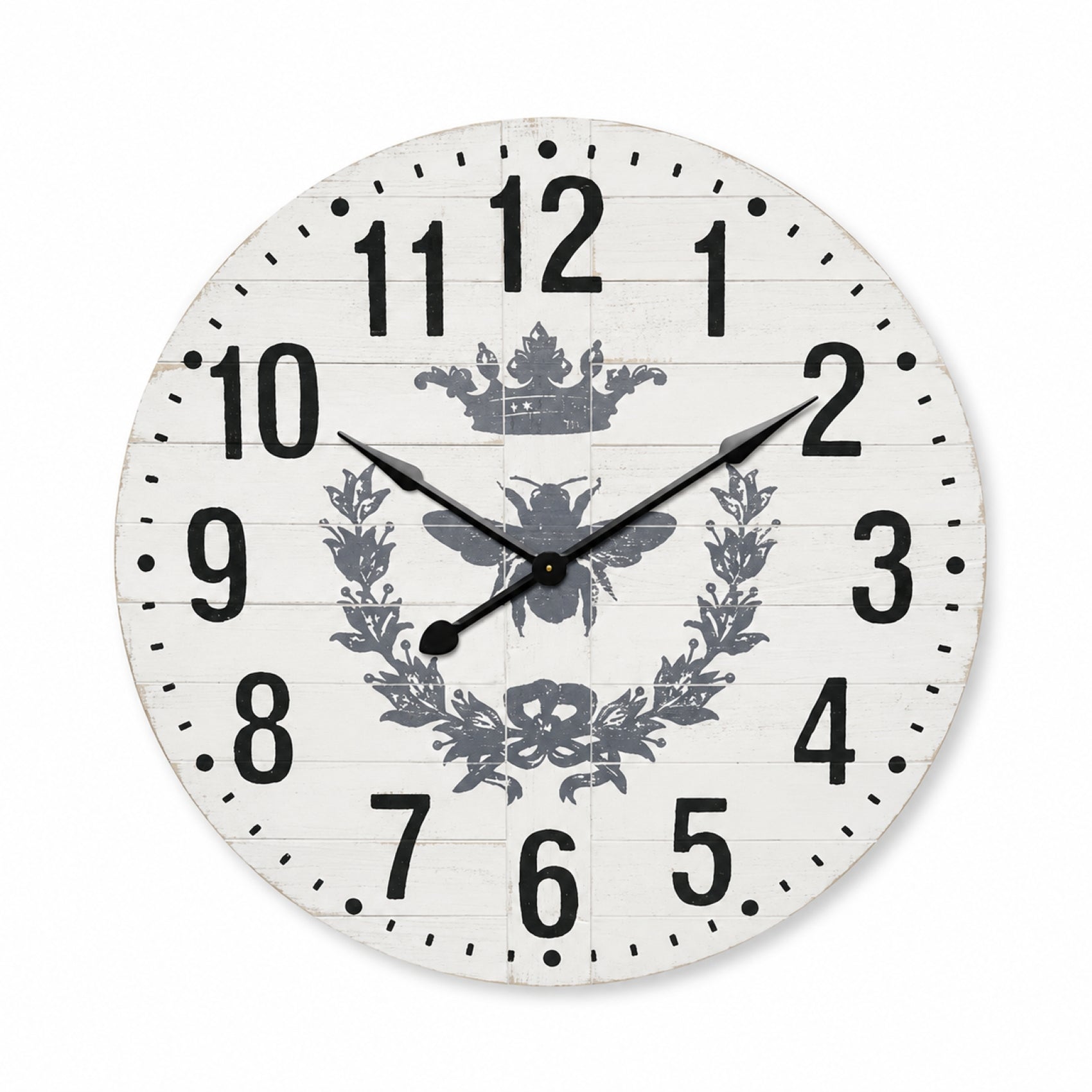 Maison Bee Wood Wall Clock