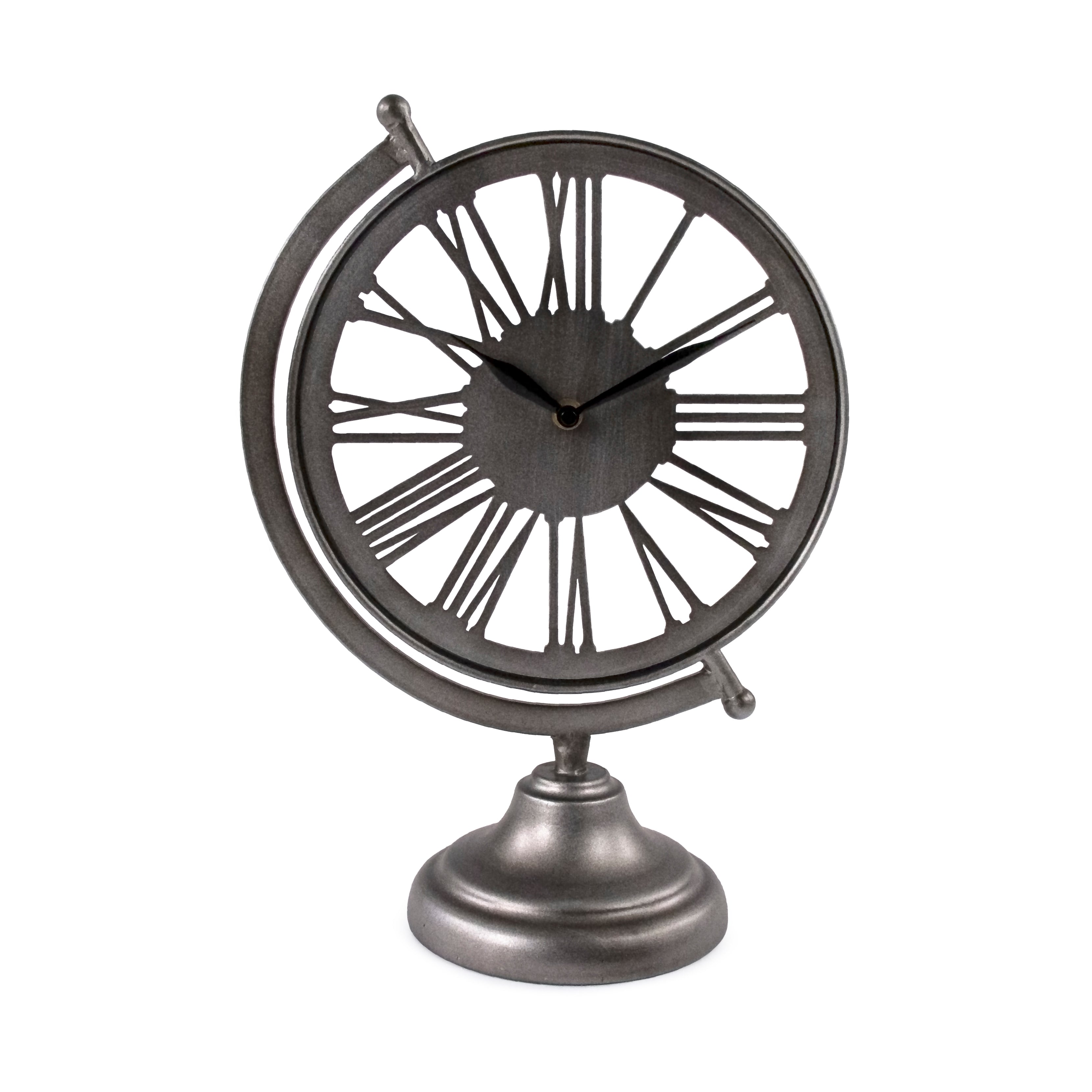 Verrin Metal Table Clock