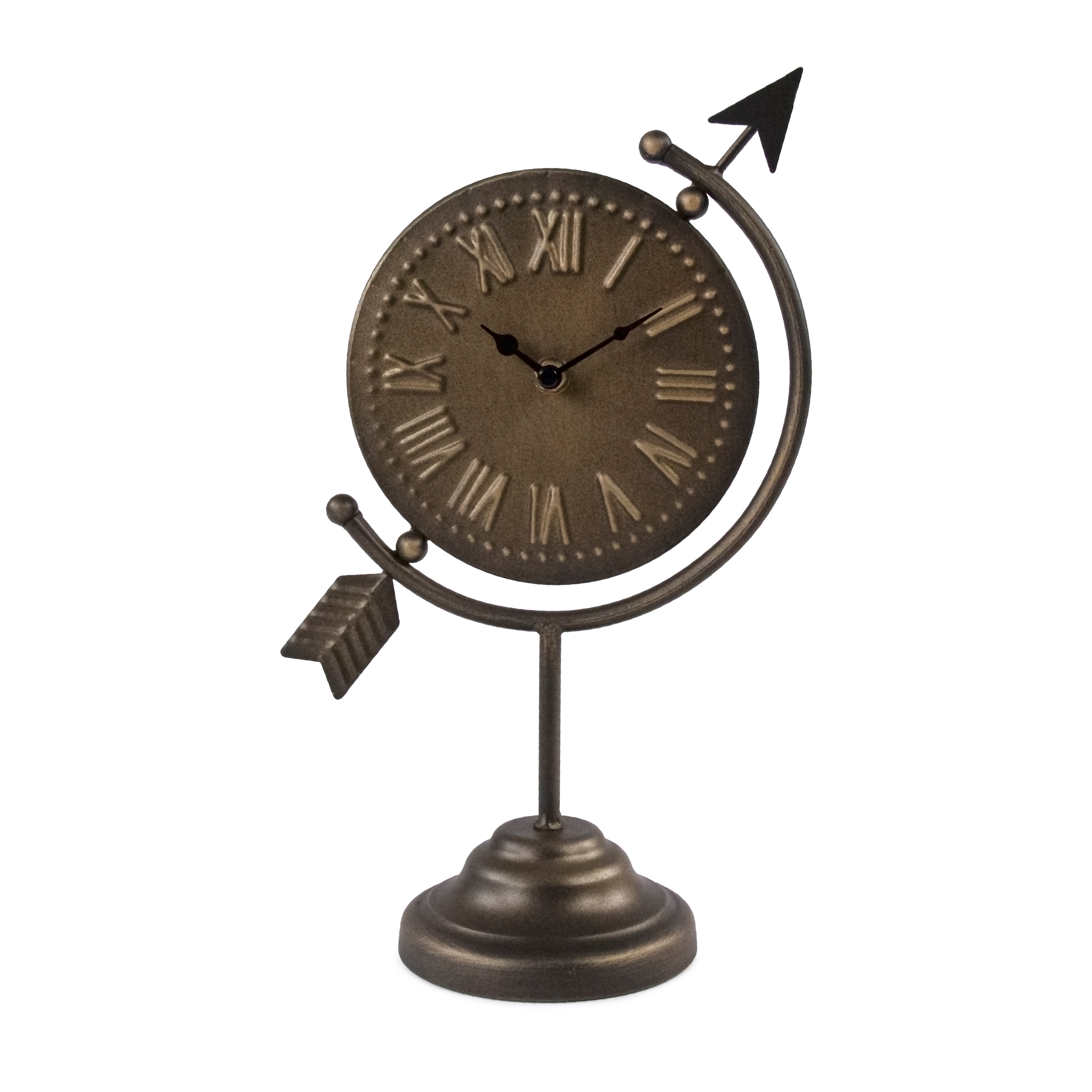 Archer Metal Table Clock