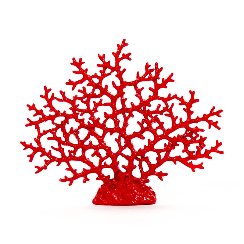 Red Coral Sculpture