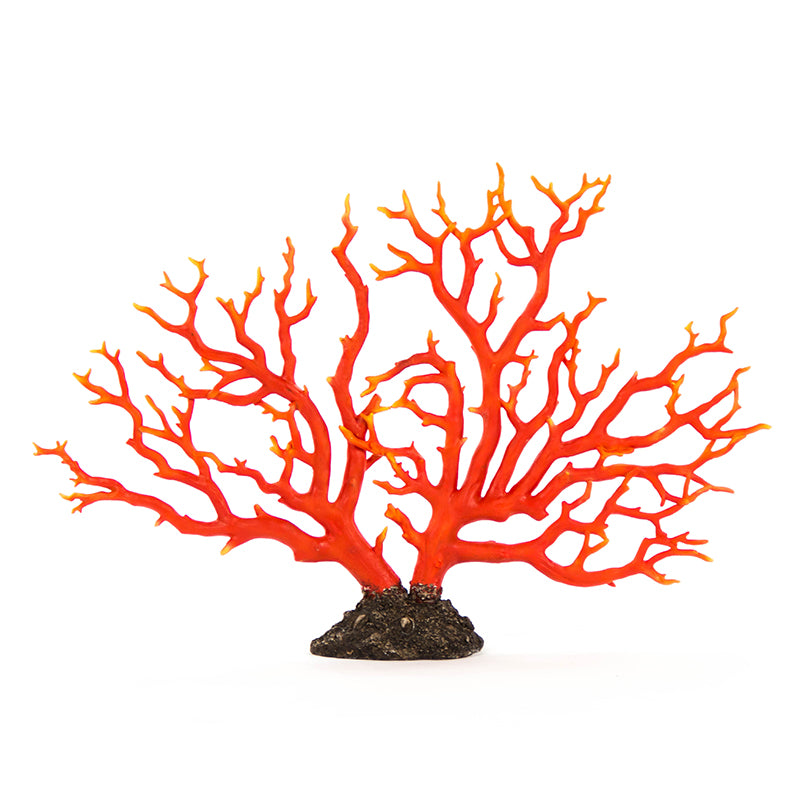 Grand Red Coral Reef Sculpture