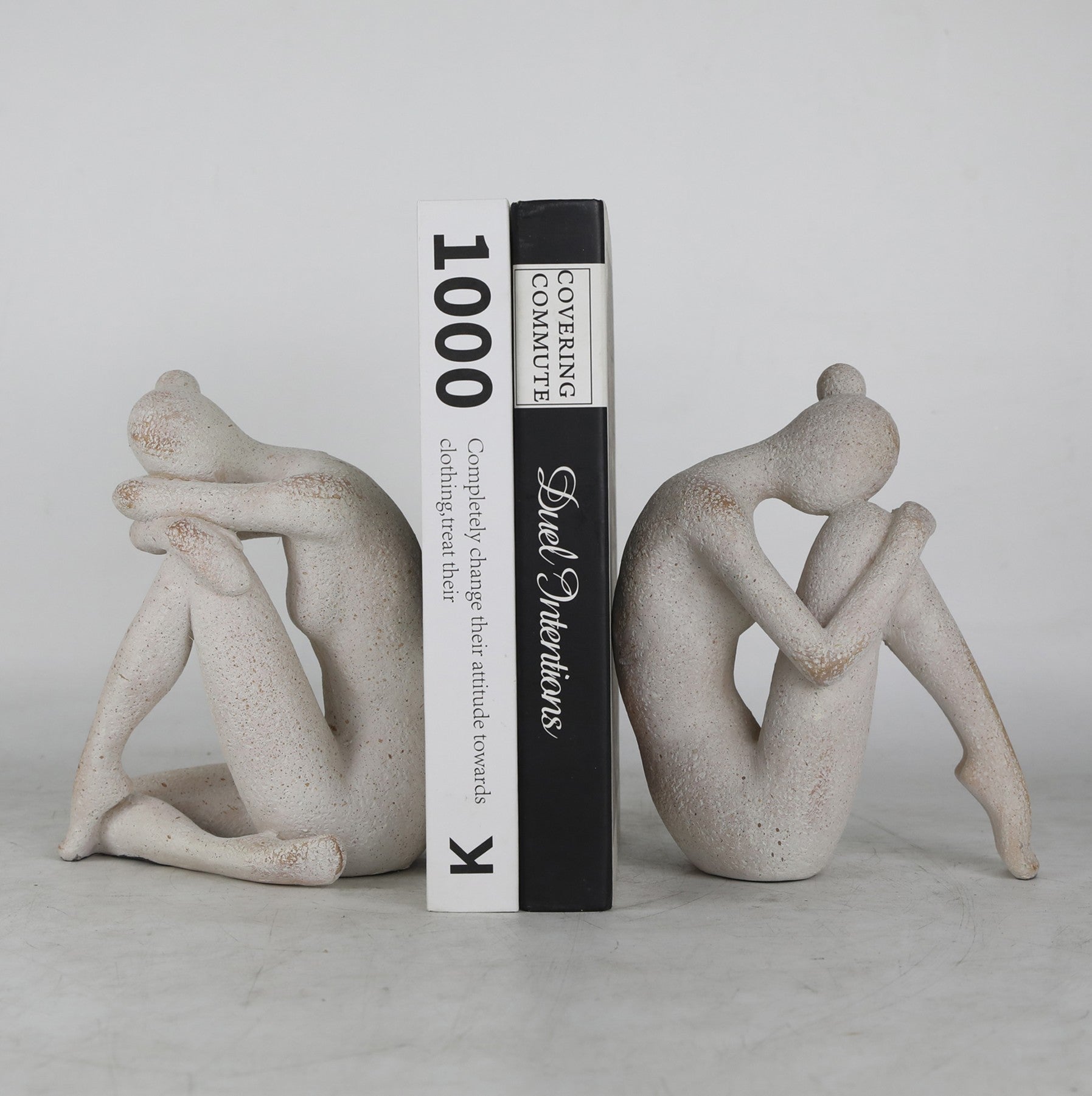Abstract Ladies Bookends, Set of 2