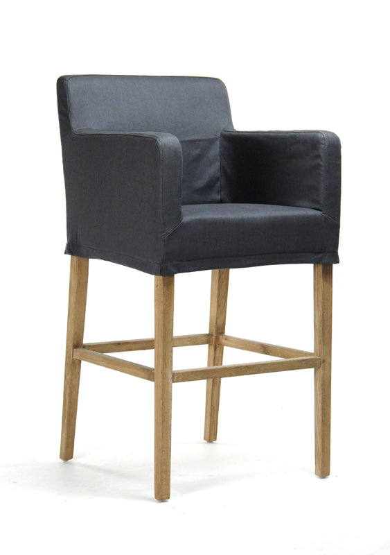 Avignon Slipcover Bar Stool