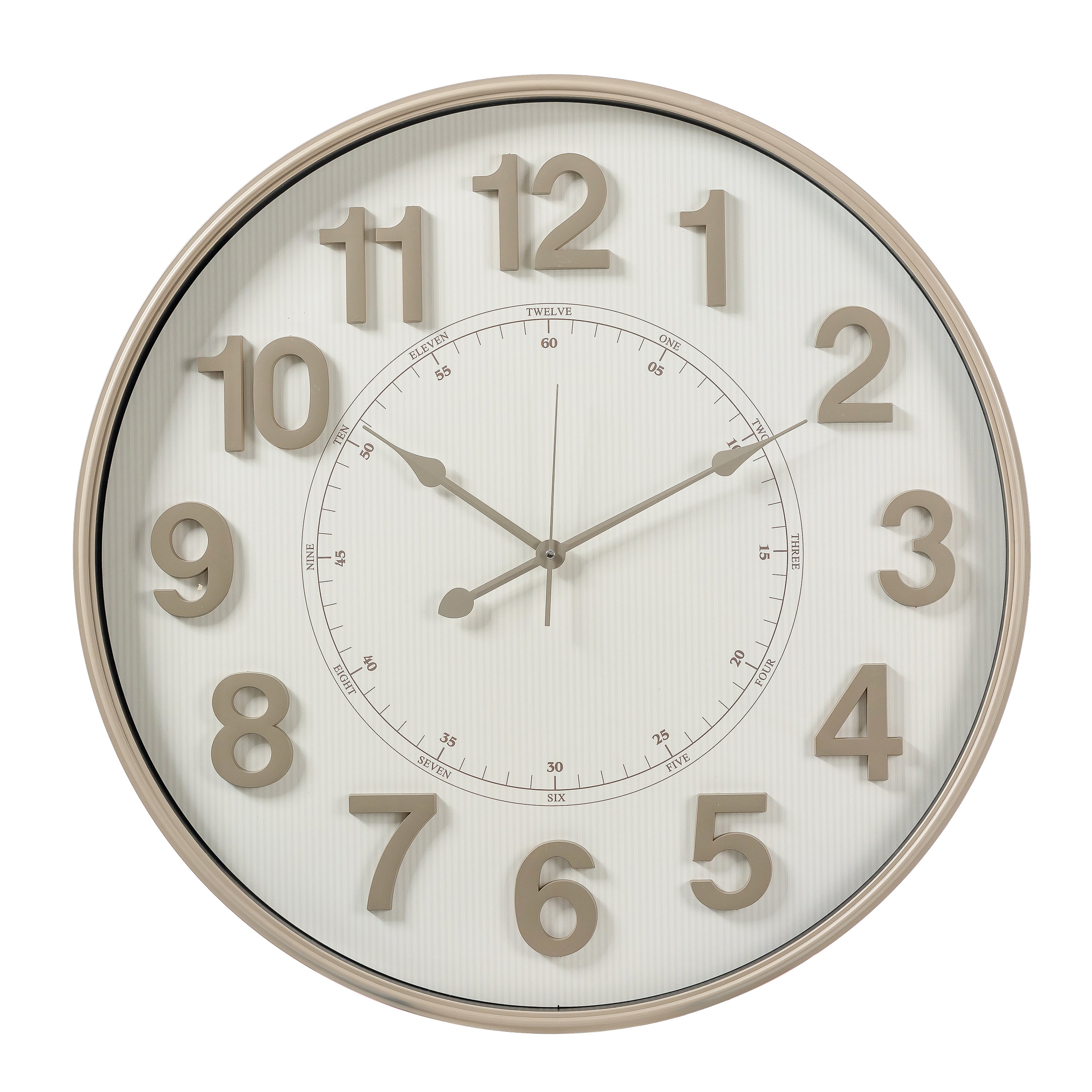 Linden Round Wall Clock 29.5 Inch Round