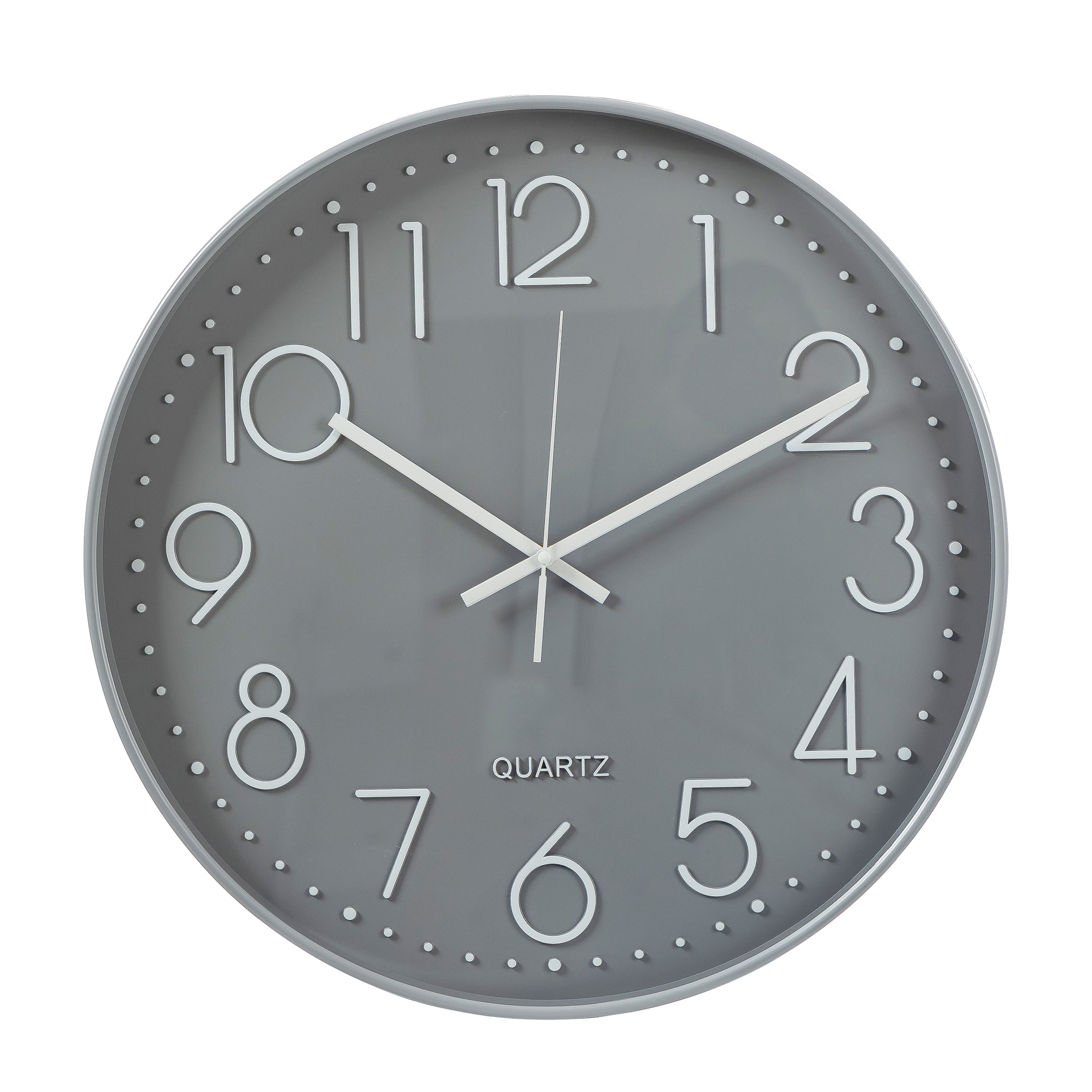 Langford Wall Clock Gray