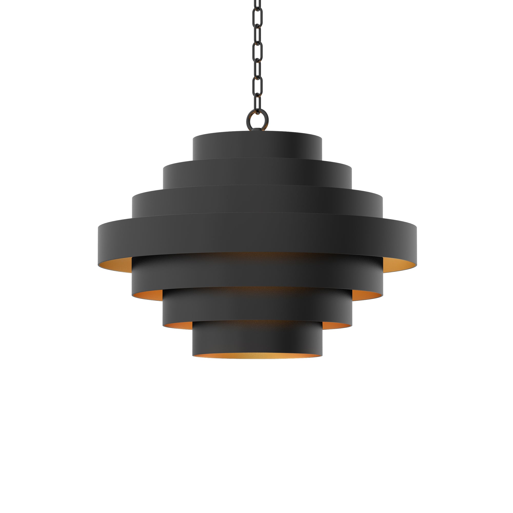 Nordic Black Chandelier Large