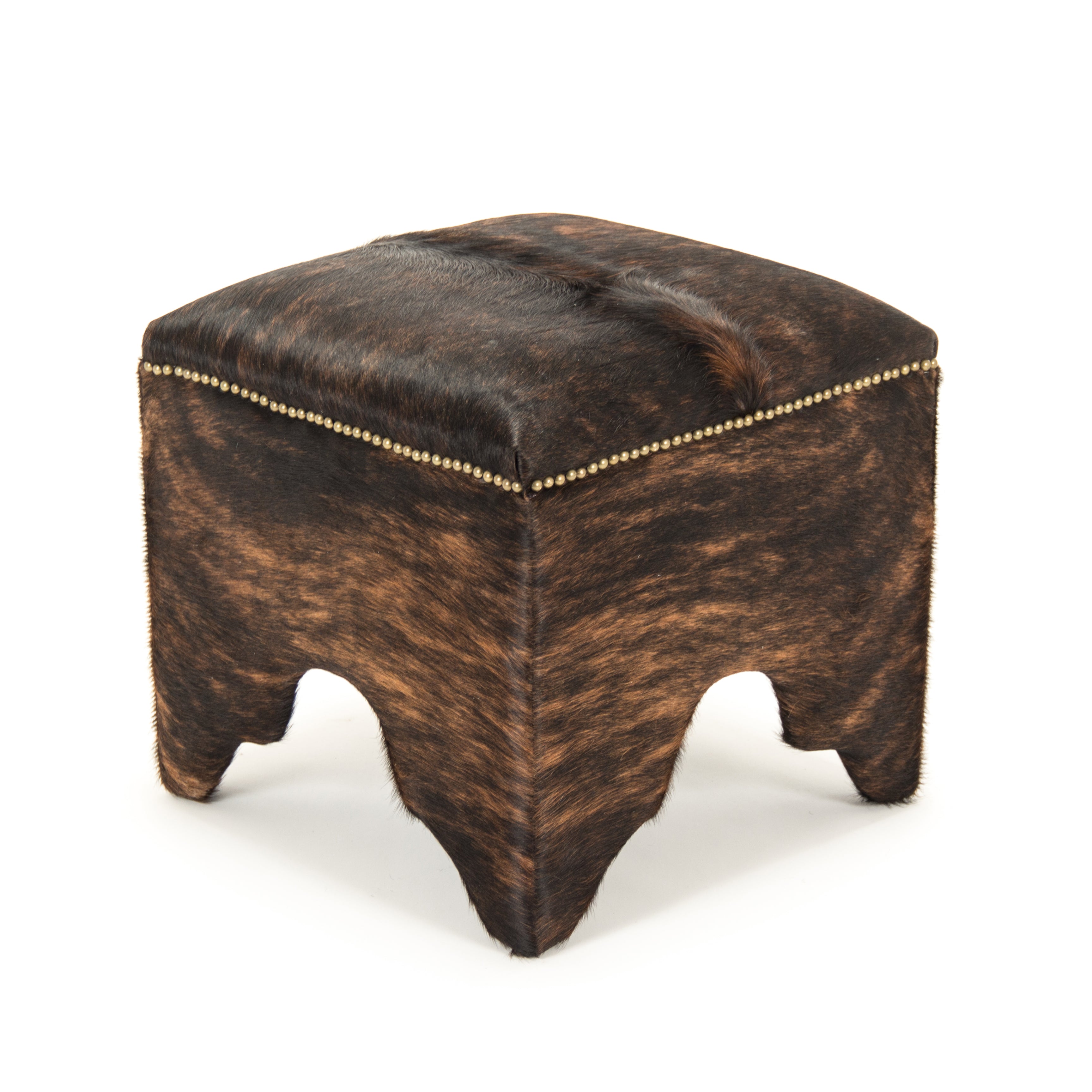 Cow Hide Stool ZEN007 Cow ED