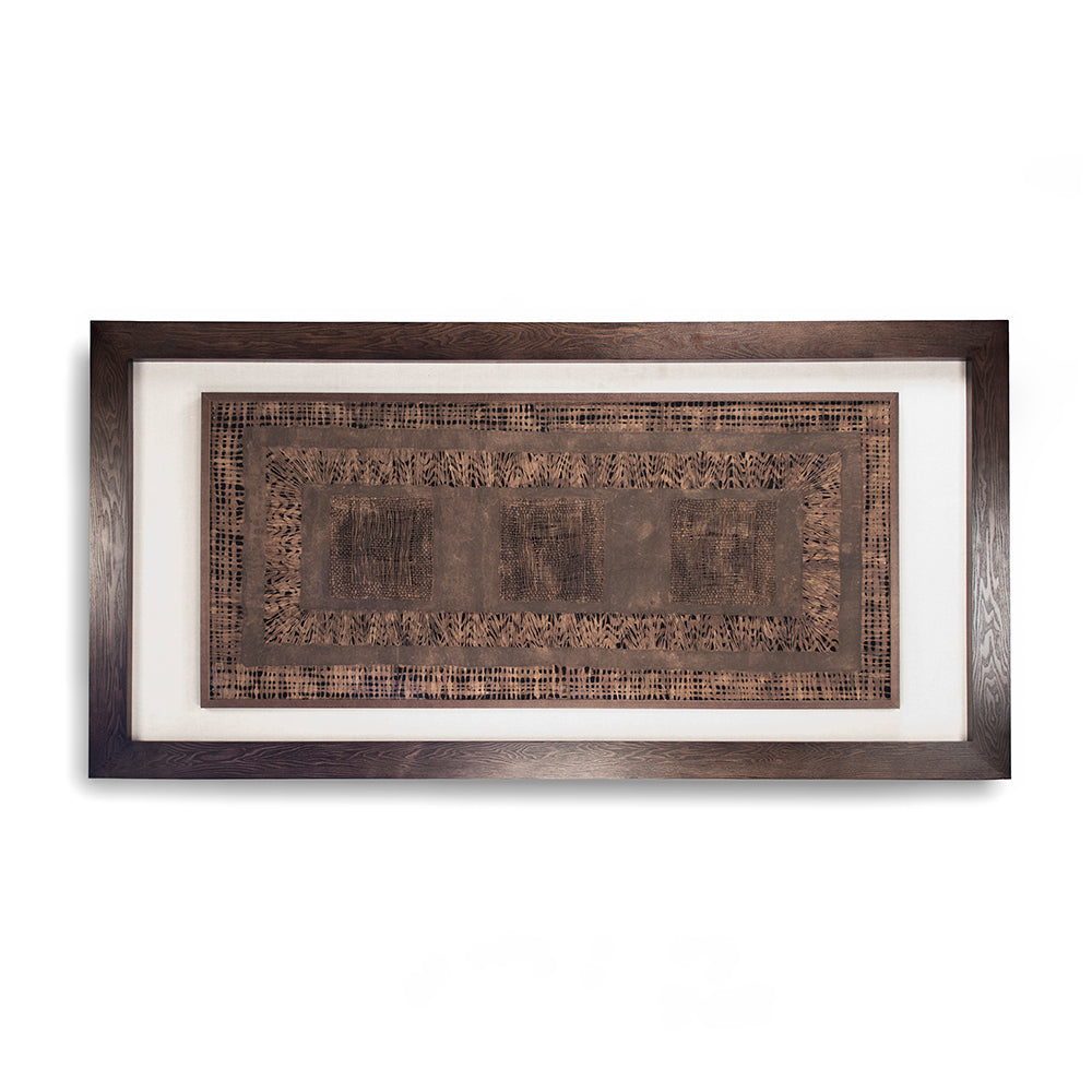 Abstract Paper Framed Art