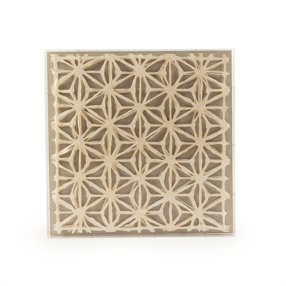 Abstract Paper Framed Art