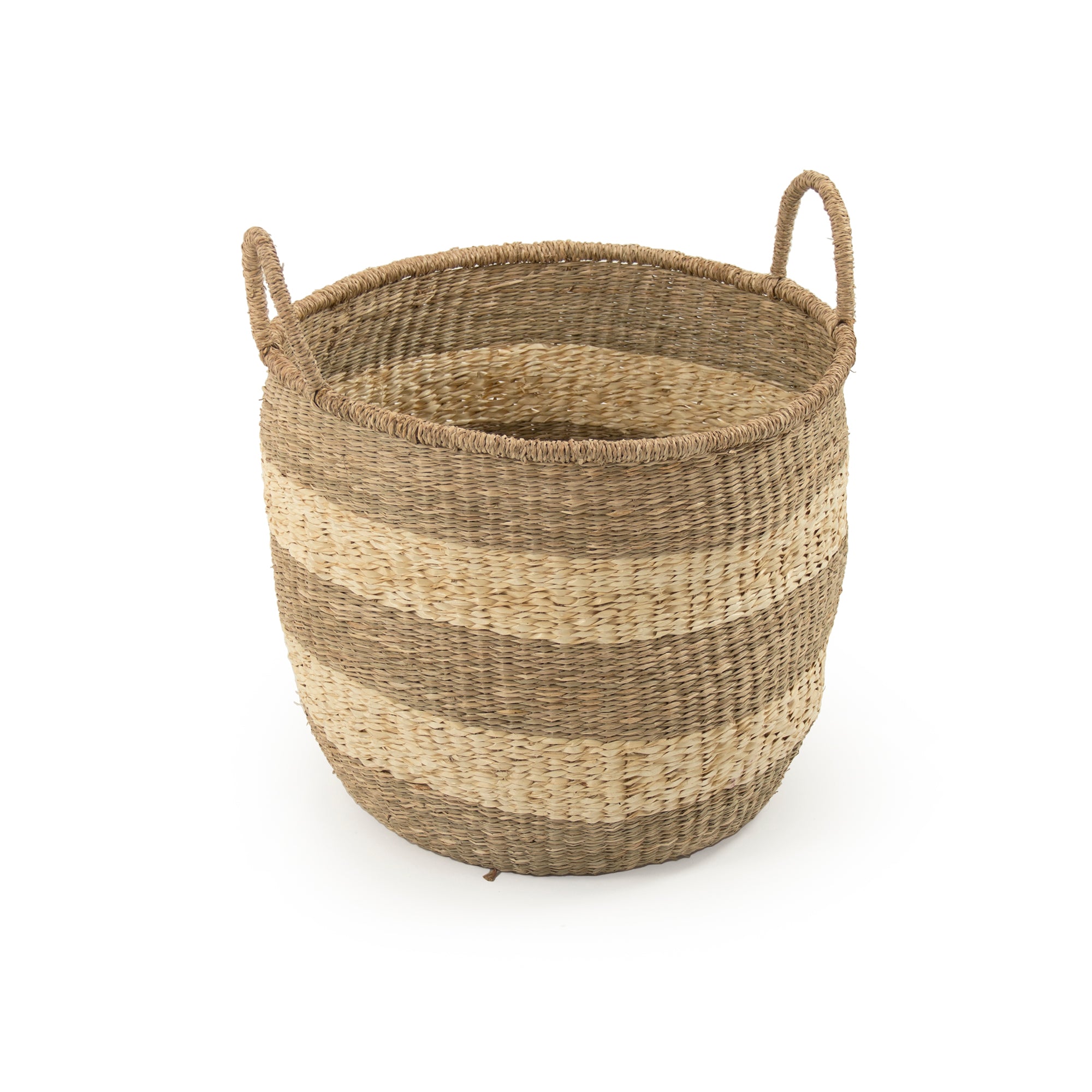 Rounded Basket w/ Handles Large (ZENGN-B5 L)