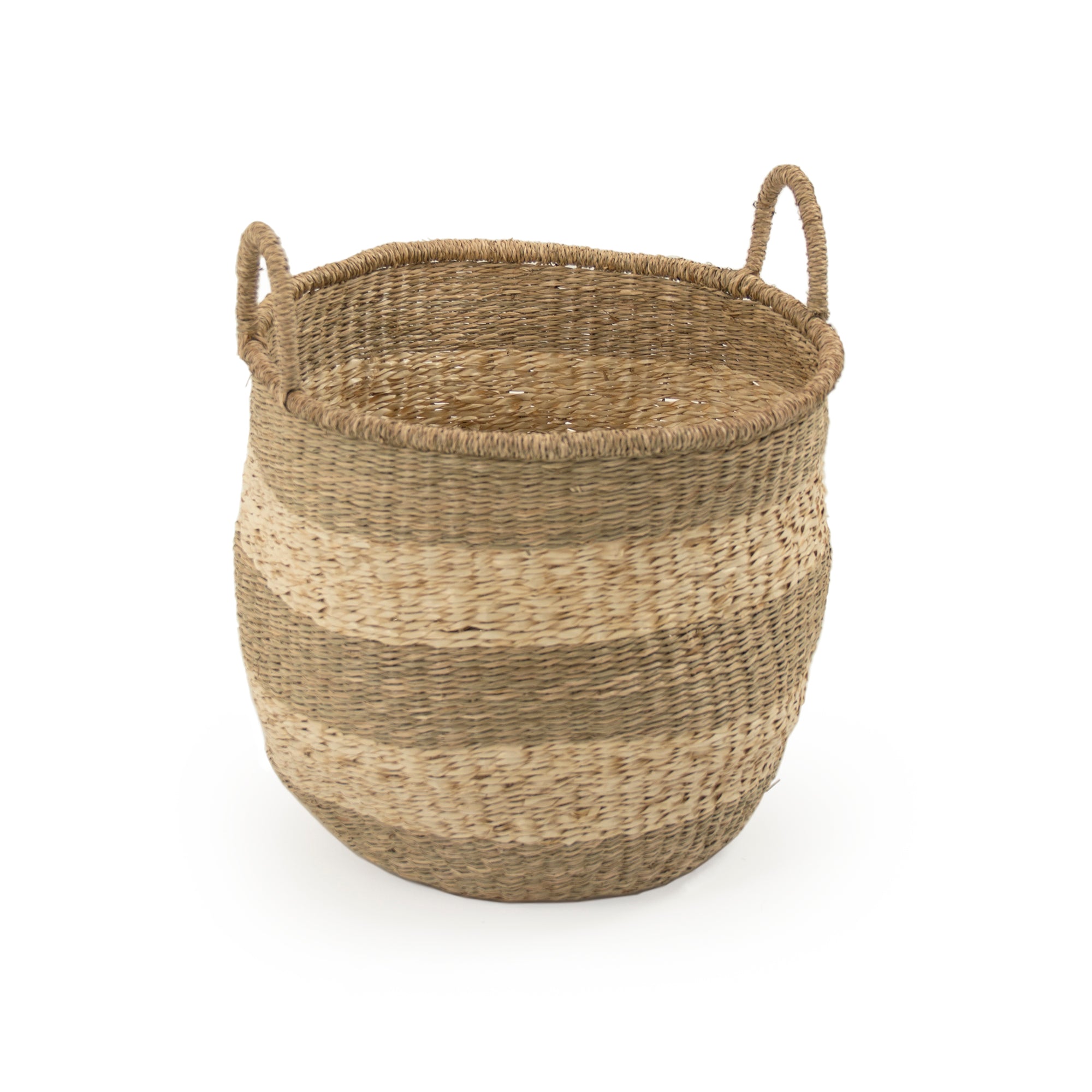 Rounded Basket w/ Handles Medium (ZENGN-B5 M)