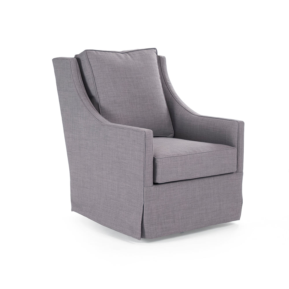Carrie Club Swivel Chair