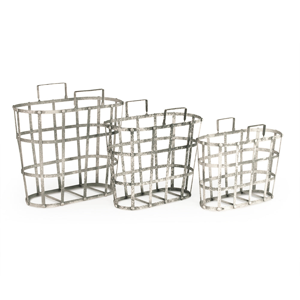 Metal Basket Set of 3