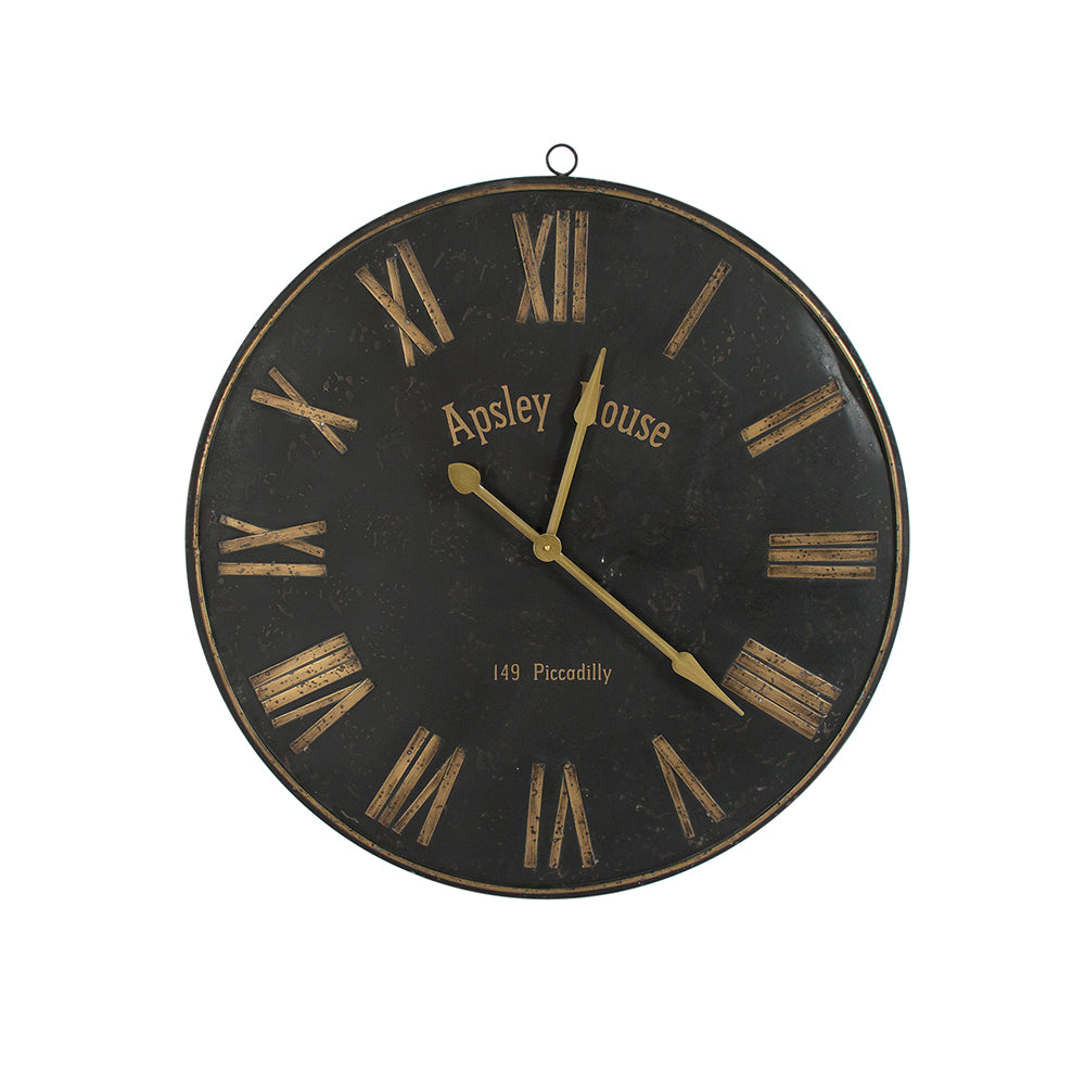 Apsley House Oversized Metal Wall Clock