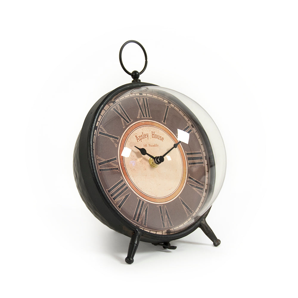 Apsley Metal Table Clock