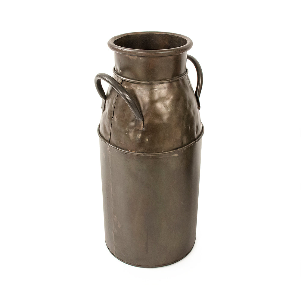 Rustic Decorative Metal Milk Jug Small