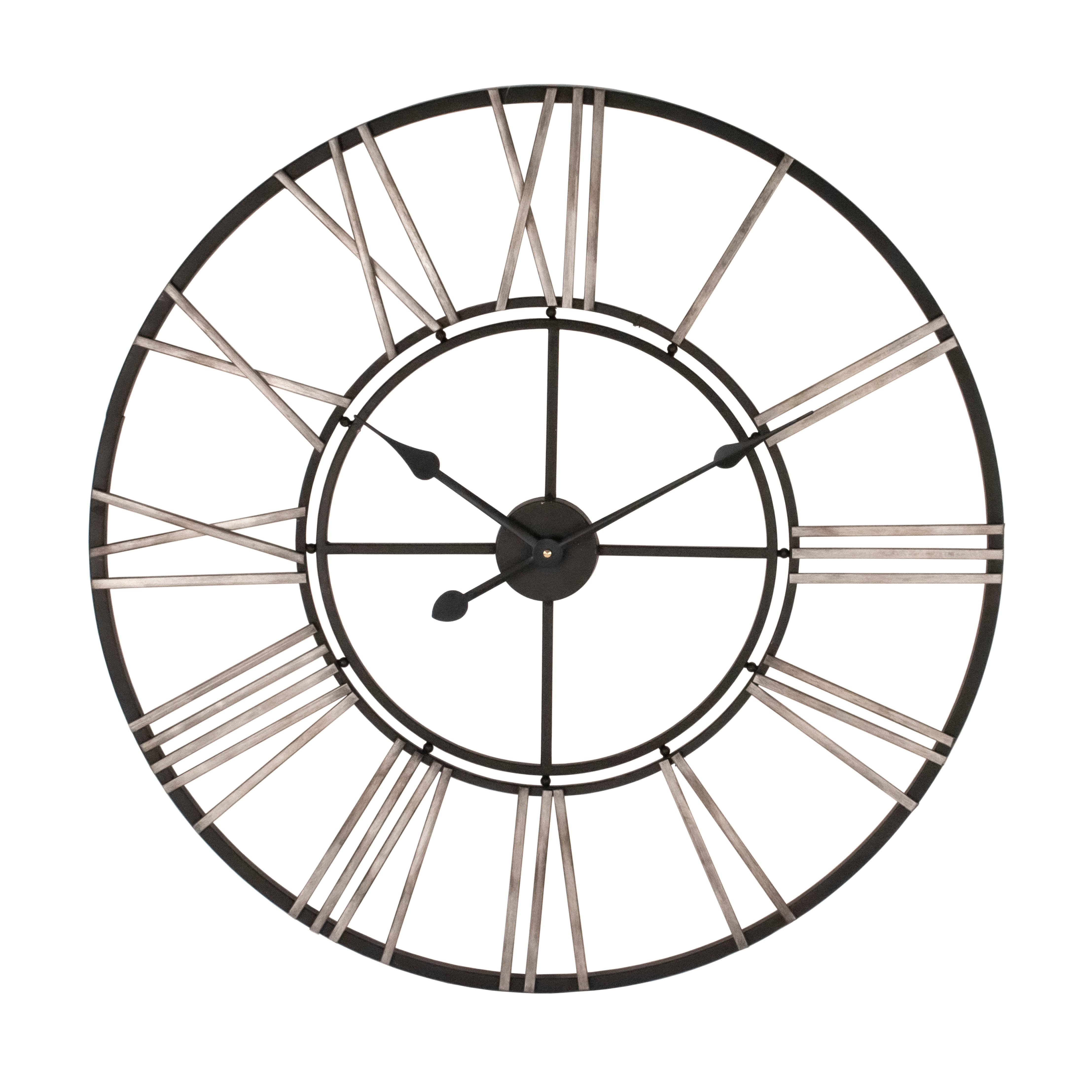 Alden Oversized Metal Wall Clock