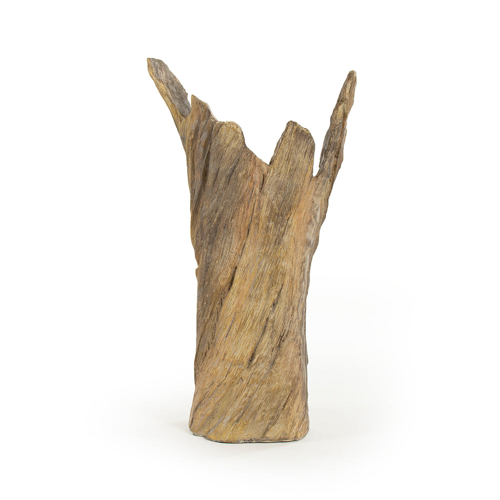 Weathered Driftwood Resin Sculpture (L)