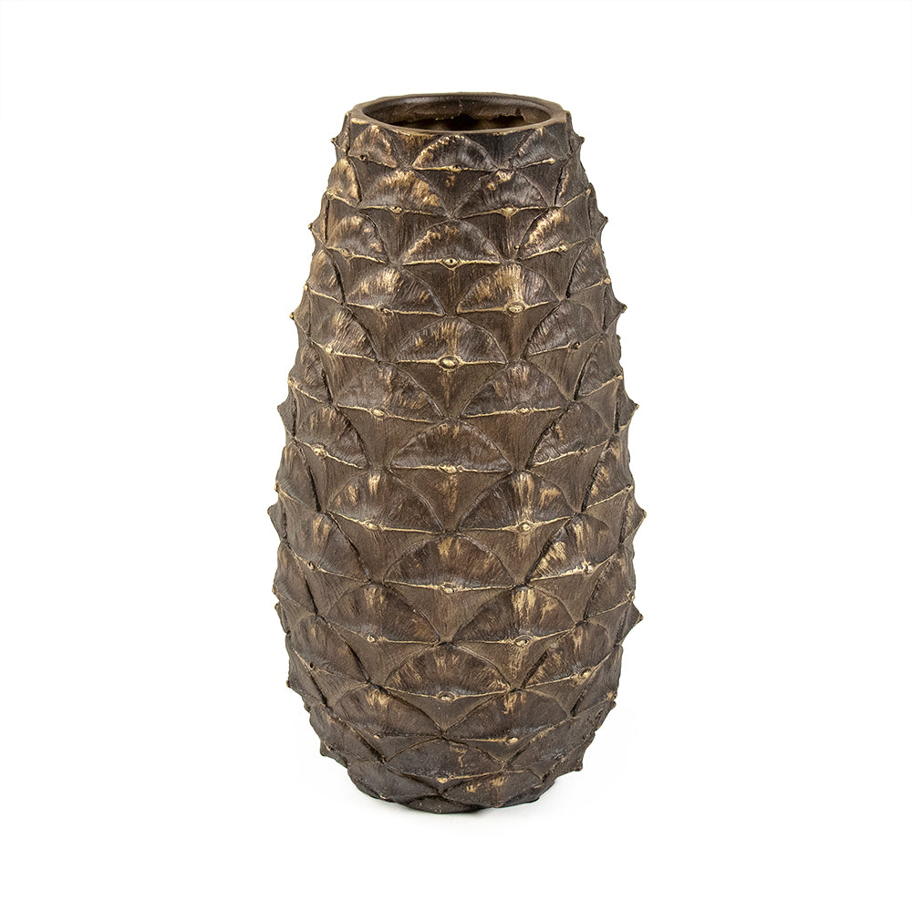 Pineapple Textured Resin Table Vase (large)