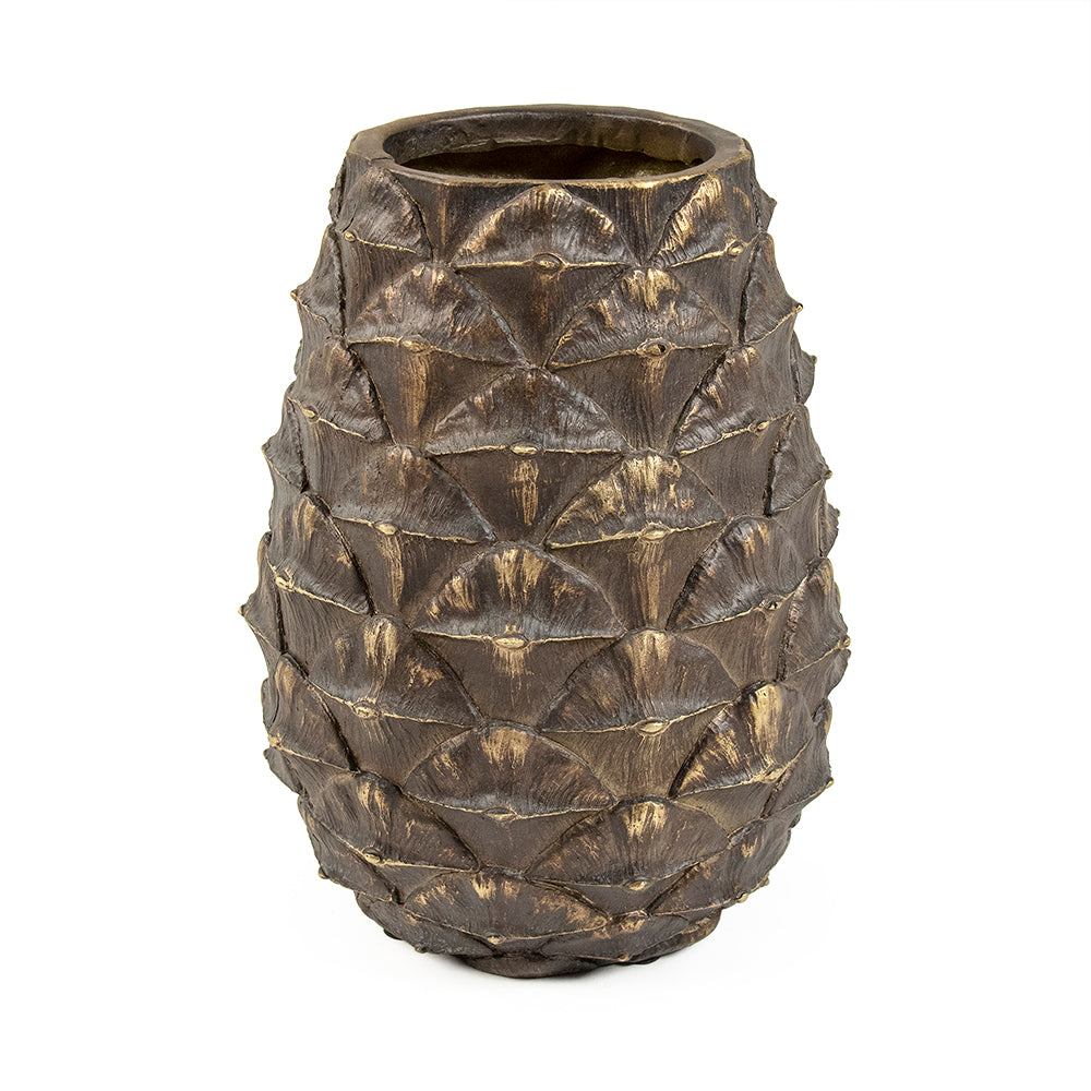 Pineapple Textured Resin Table Vase (Small)