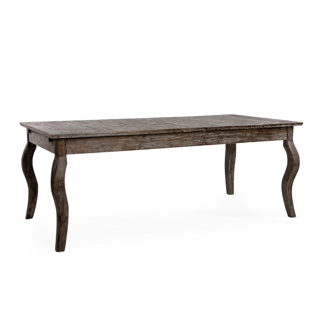 Rhone Oak Dining Table Butterfly Leaf