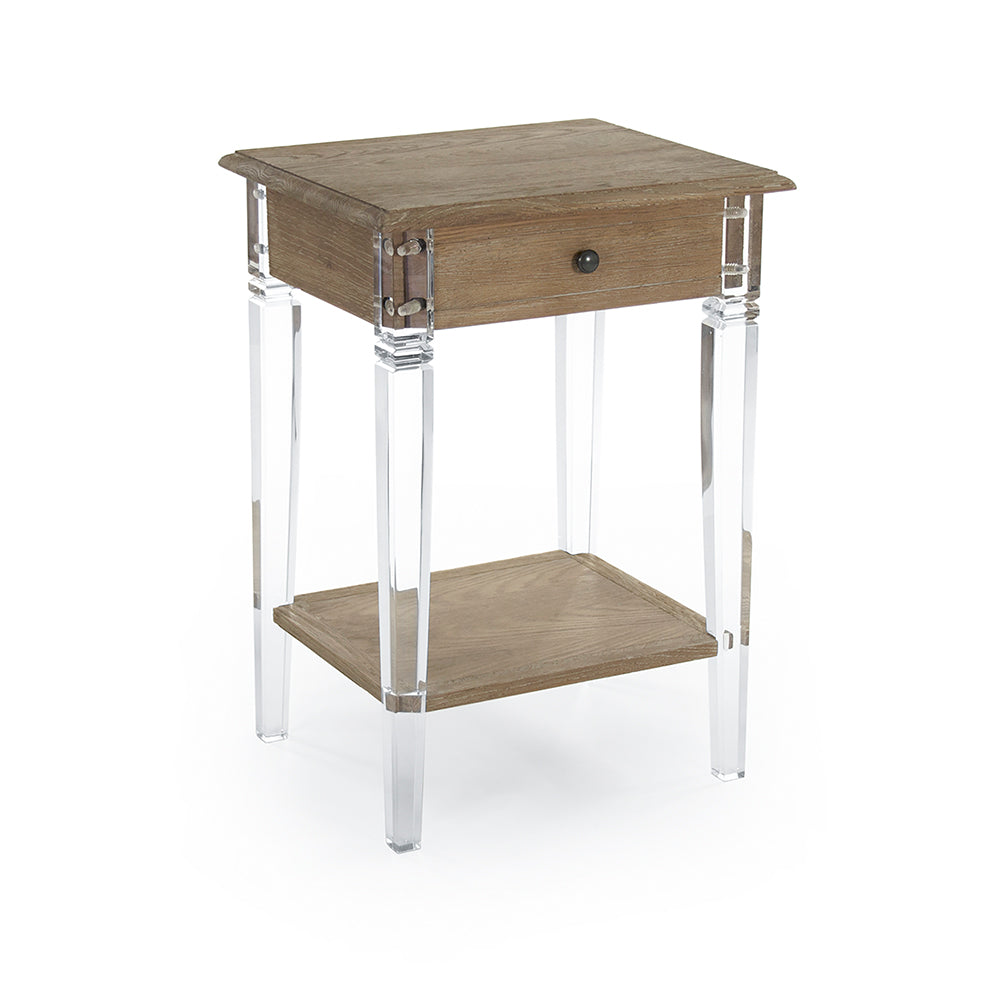 Claude Acrylic End Table