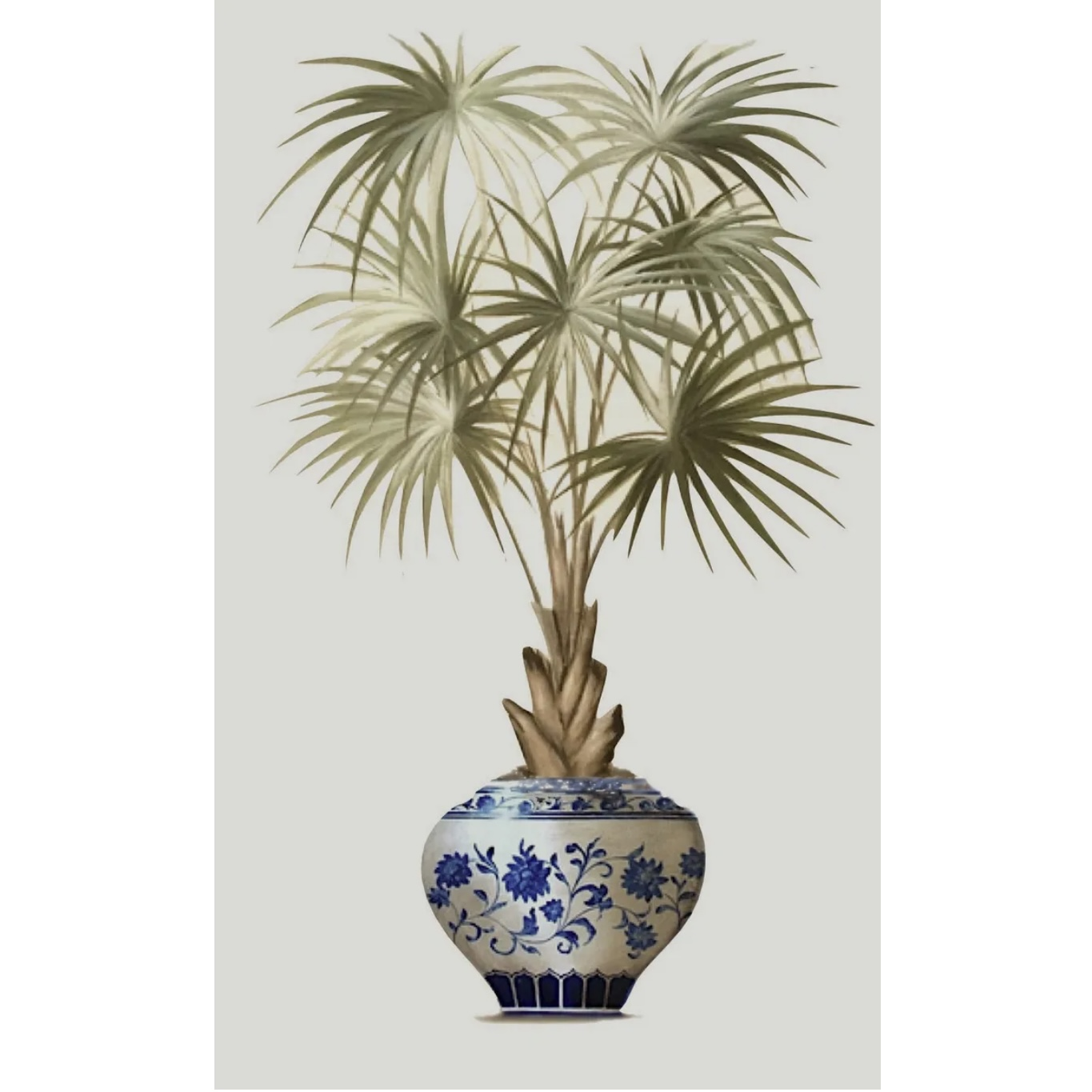Ginger Jar Palm Tree I 