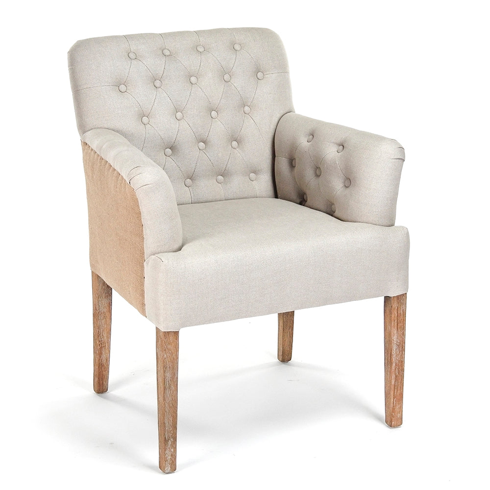 Barrois Tufted Arm Chair