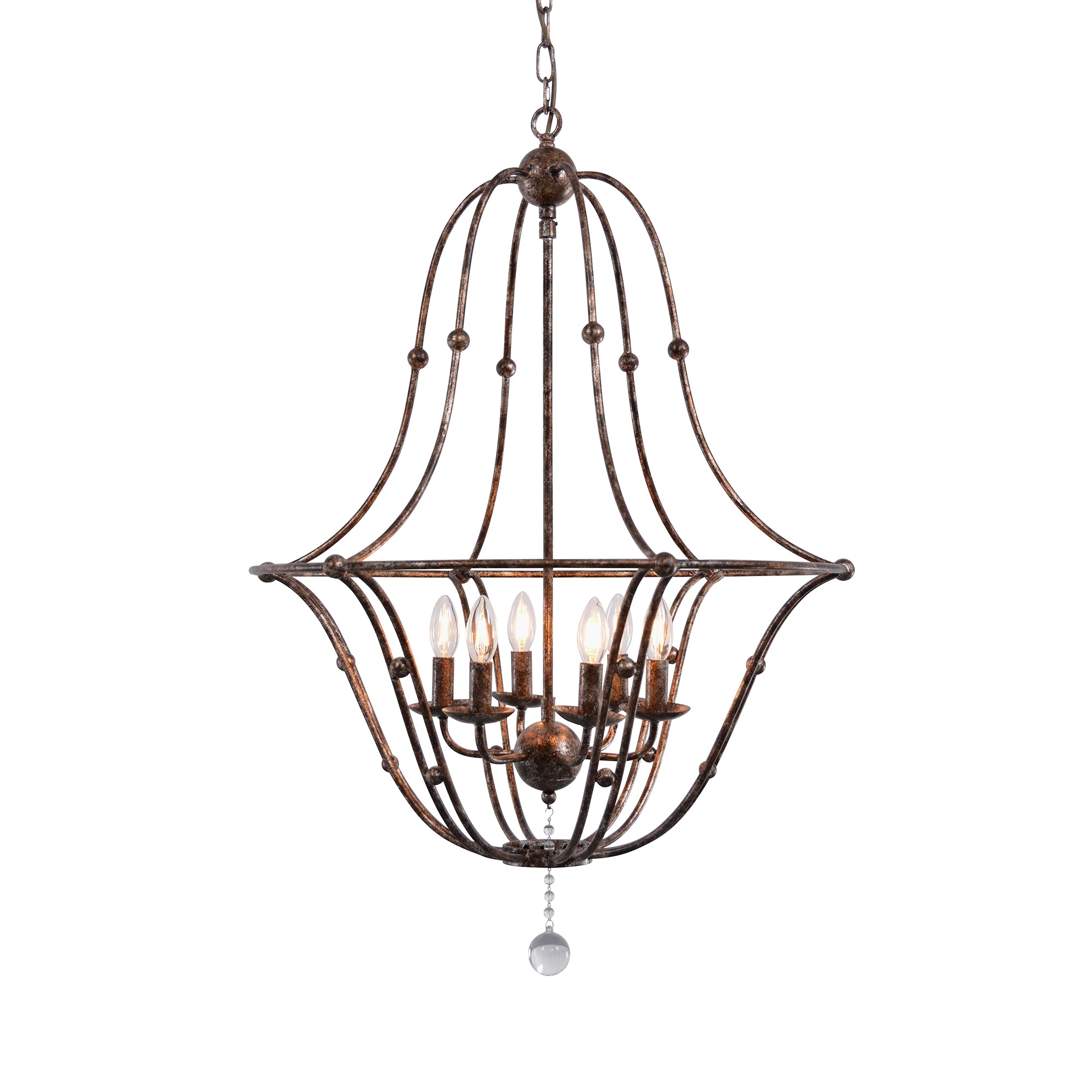 Rustic Metal Chandelier